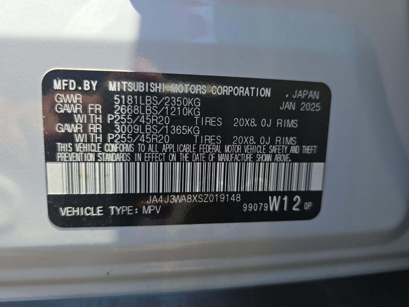 2025 Mitsubishi Outlander SEL FWD