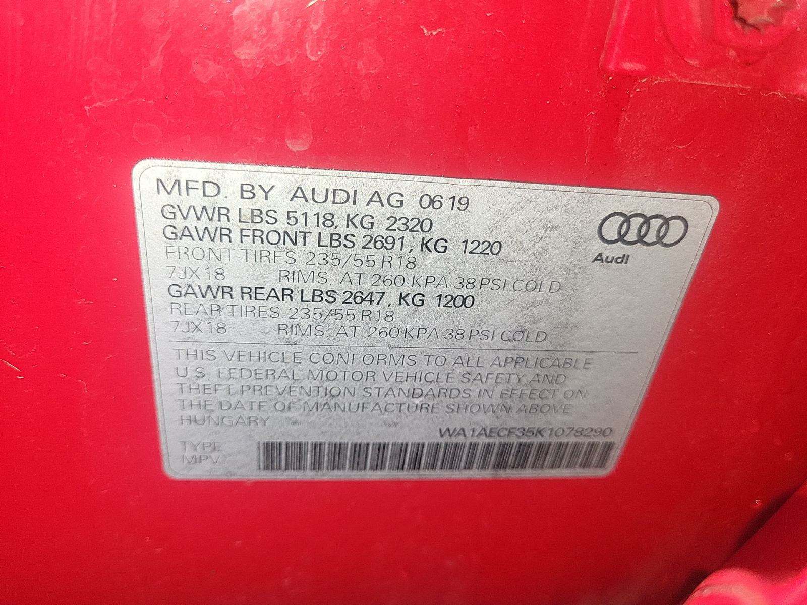 2019 Audi Q3 2.0T Premium AWD