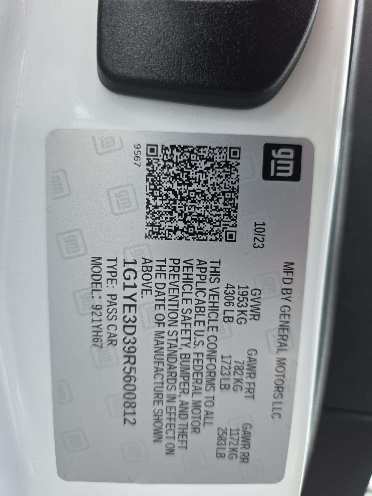 CHEVROLET CORVETTE - 1