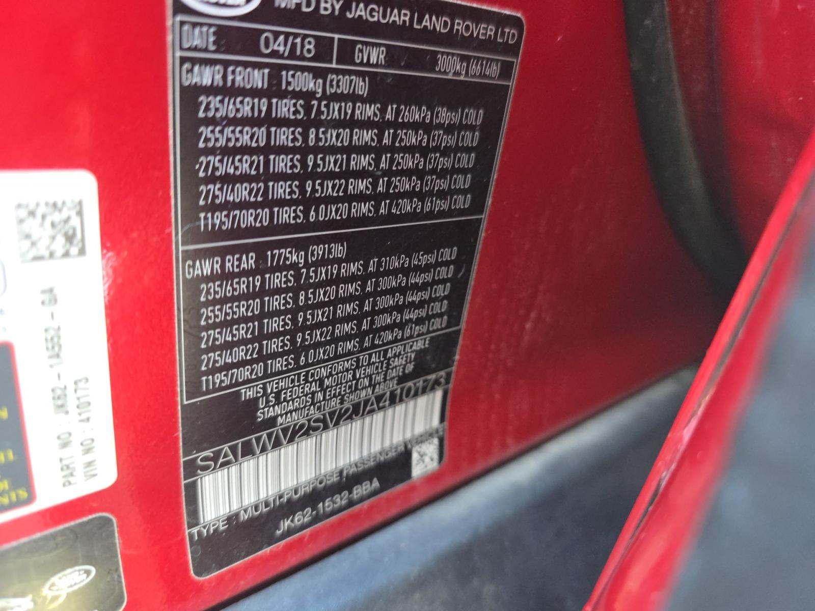LAND ROVER RANGE ROVER SPORT - 1