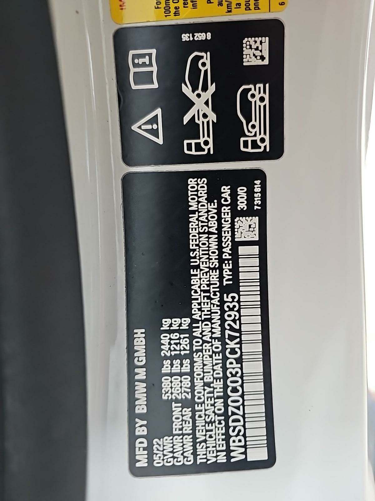 2023 BMW M8 Competition AWD