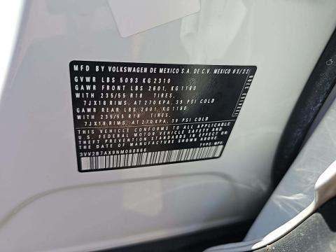 2022 Volkswagen Tiguan 2.0T SE AWD