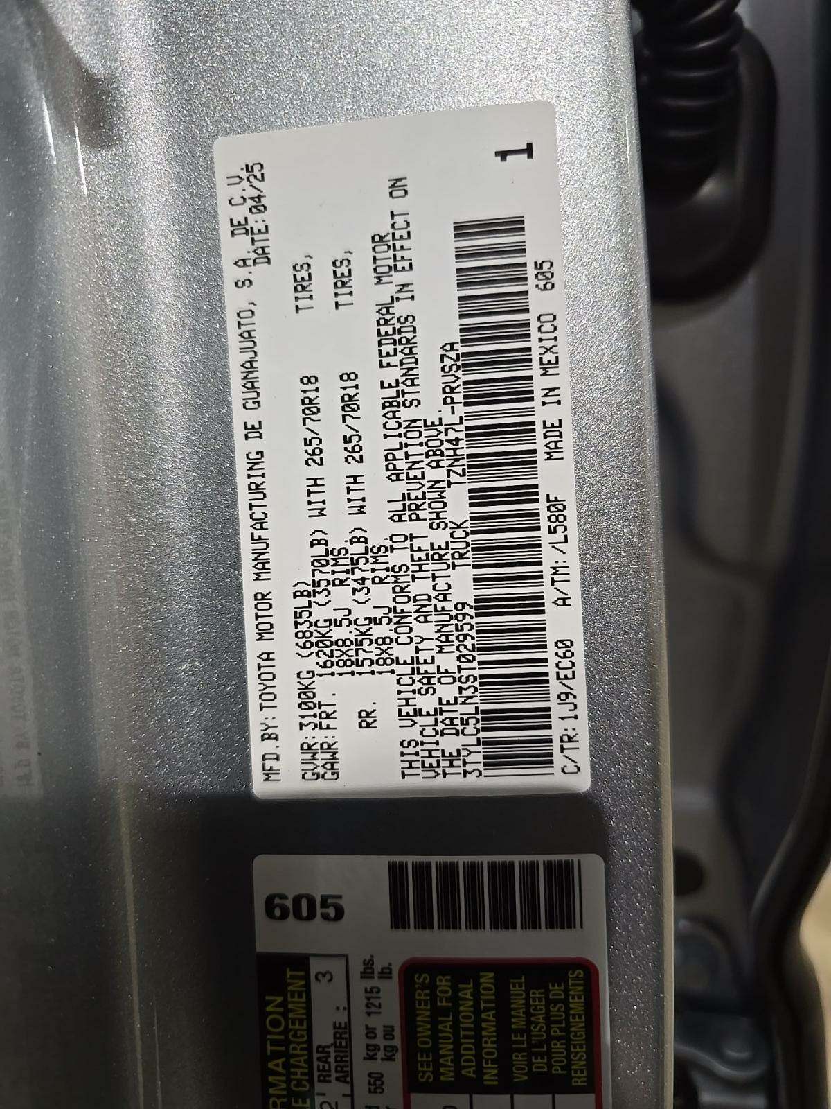 2025 Toyota Tacoma Hybrid Trailhunter AWD