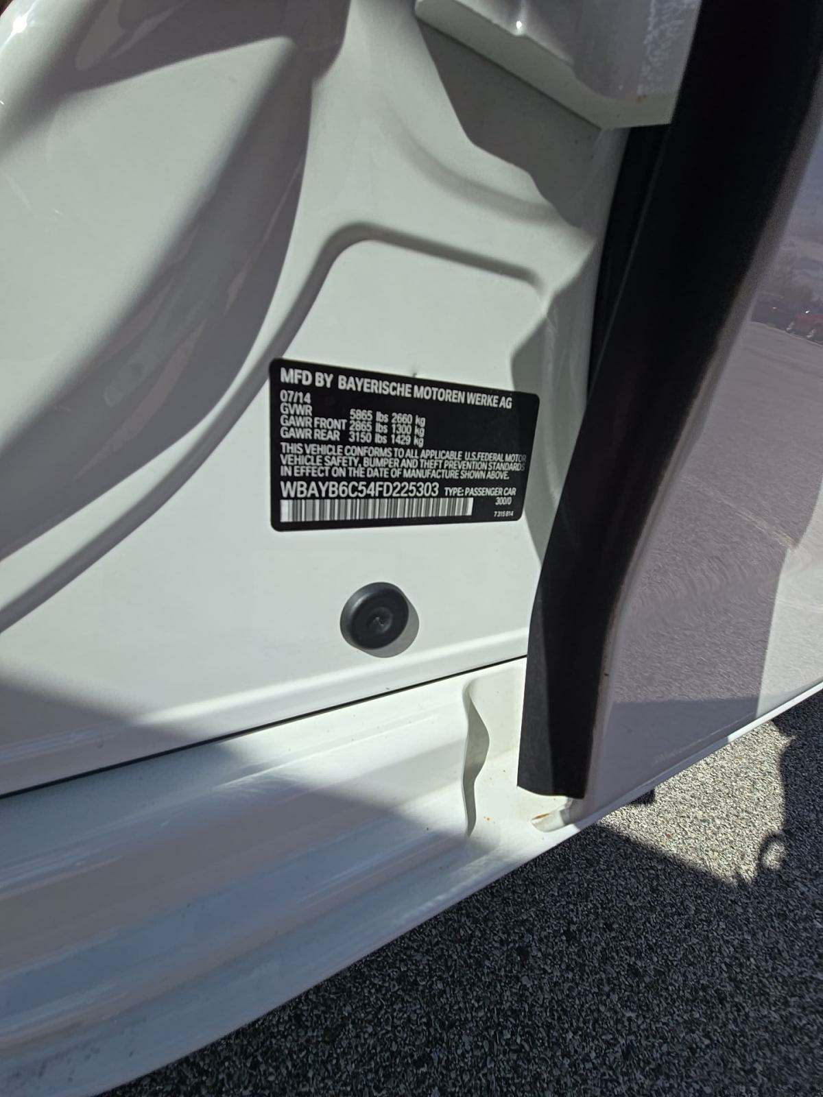 2015 BMW 7 Series 750i xDrive AWD