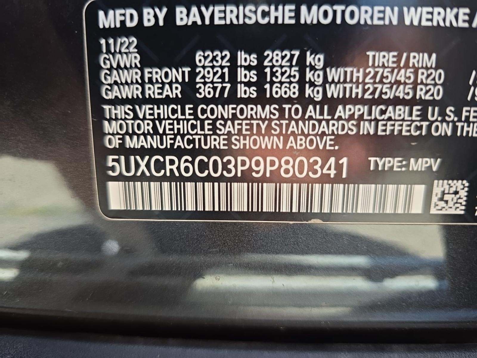 2023 BMW X5 xDrive40i AWD