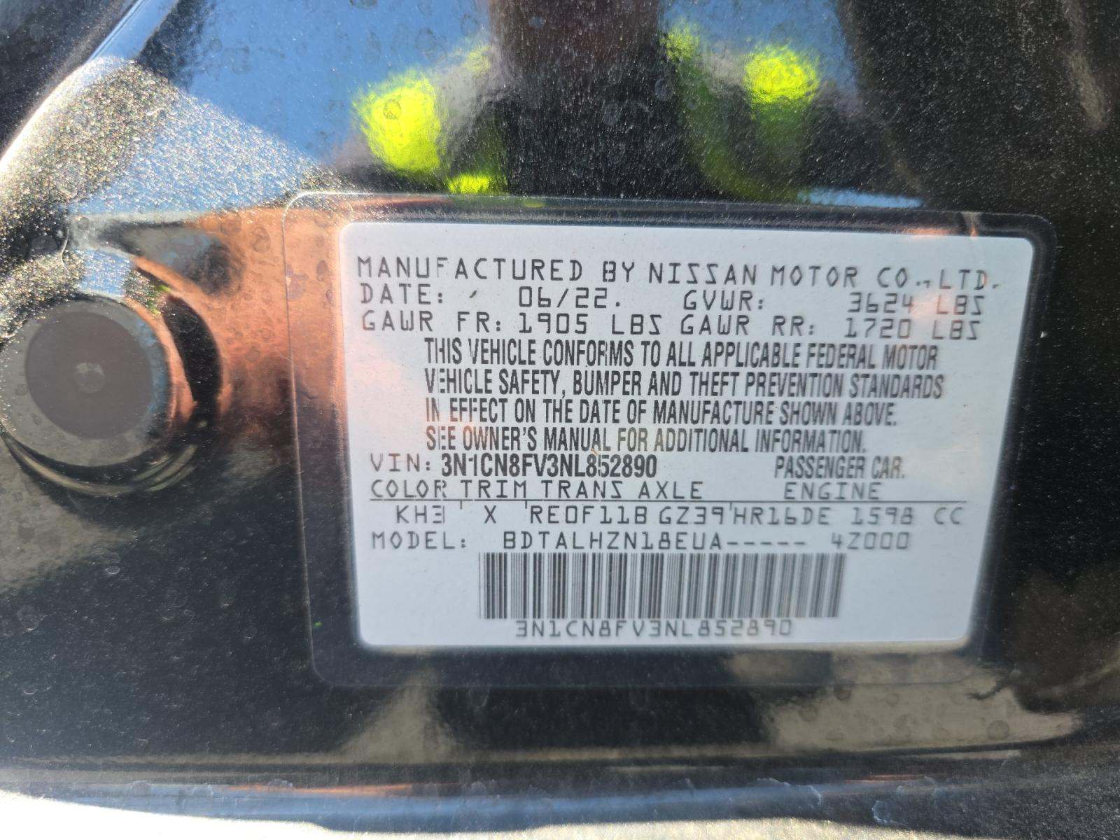 NISSAN VERSA - 1