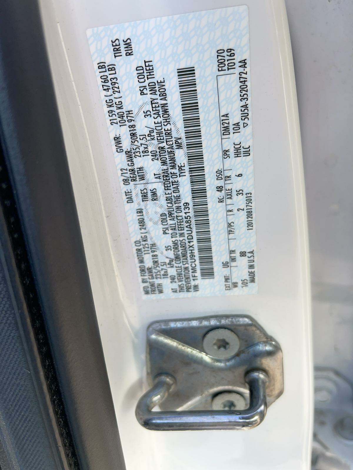 2013 Ford Escape SEL AWD