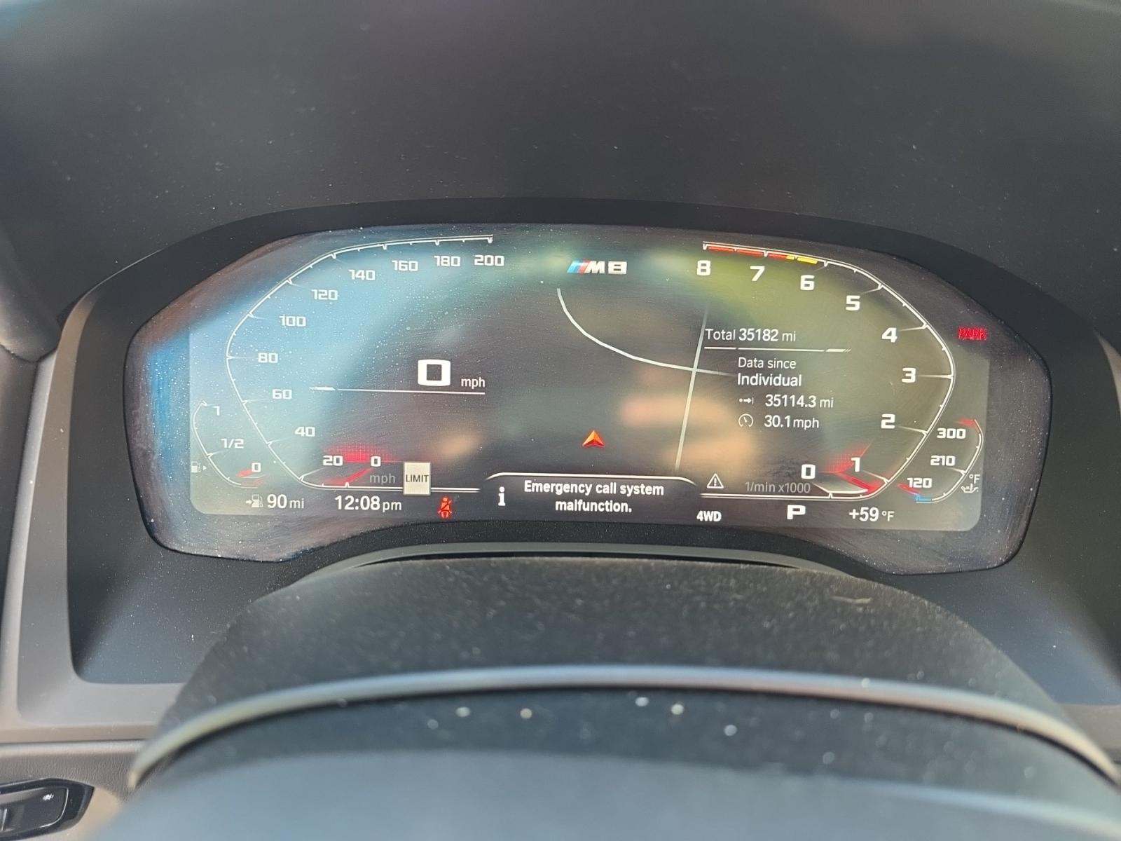 2022 BMW M8 Competition AWD