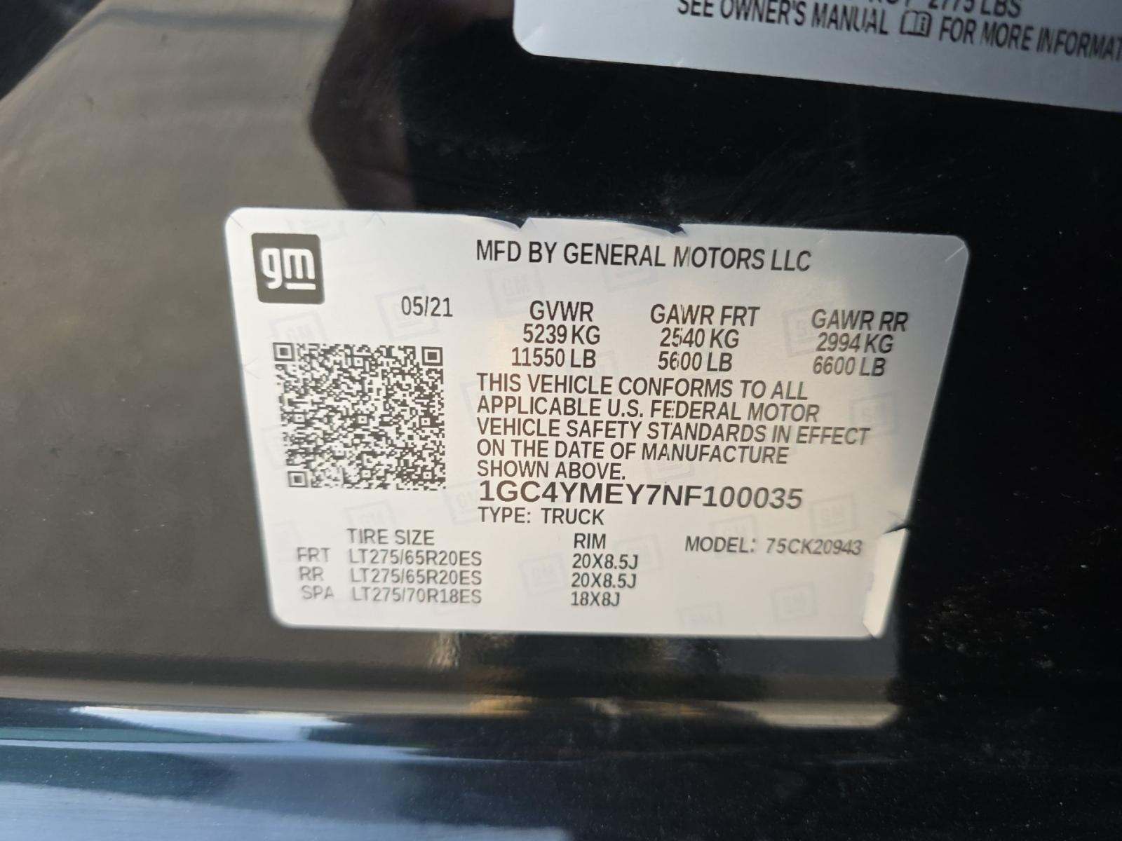 2022 Chevrolet Silverado 2500HD Custom AWD