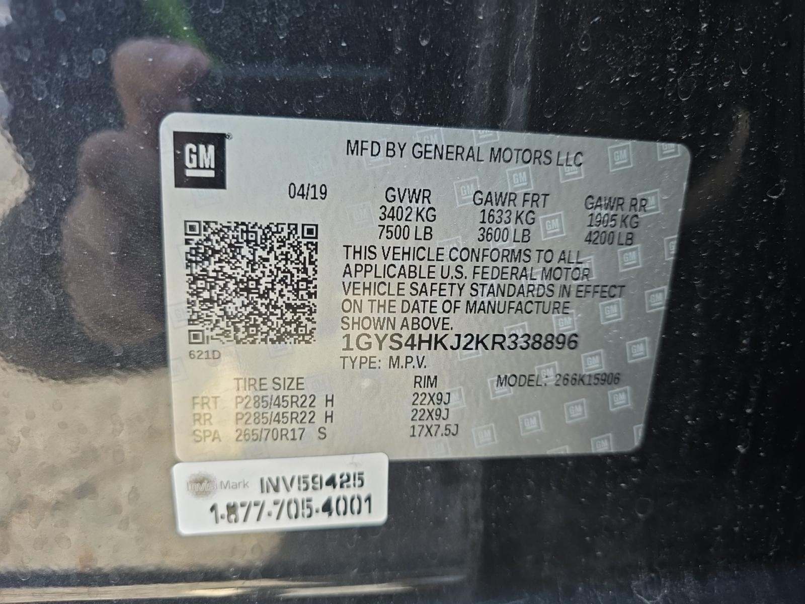 2019 Cadillac Escalade ESV Luxury AWD