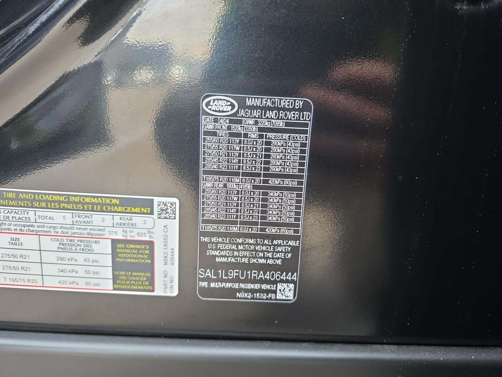 2024 Land Rover Range Rover Sport Dynamic SE AWD