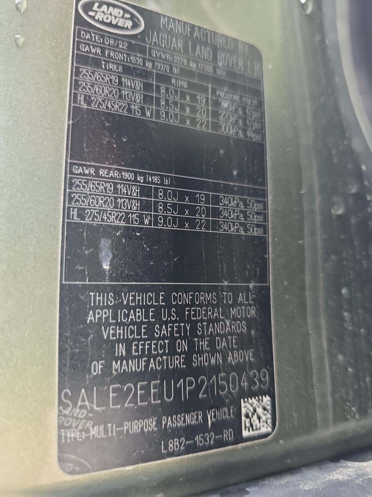 2023 Land Rover Defender 110 X-Dynamic SE AWD