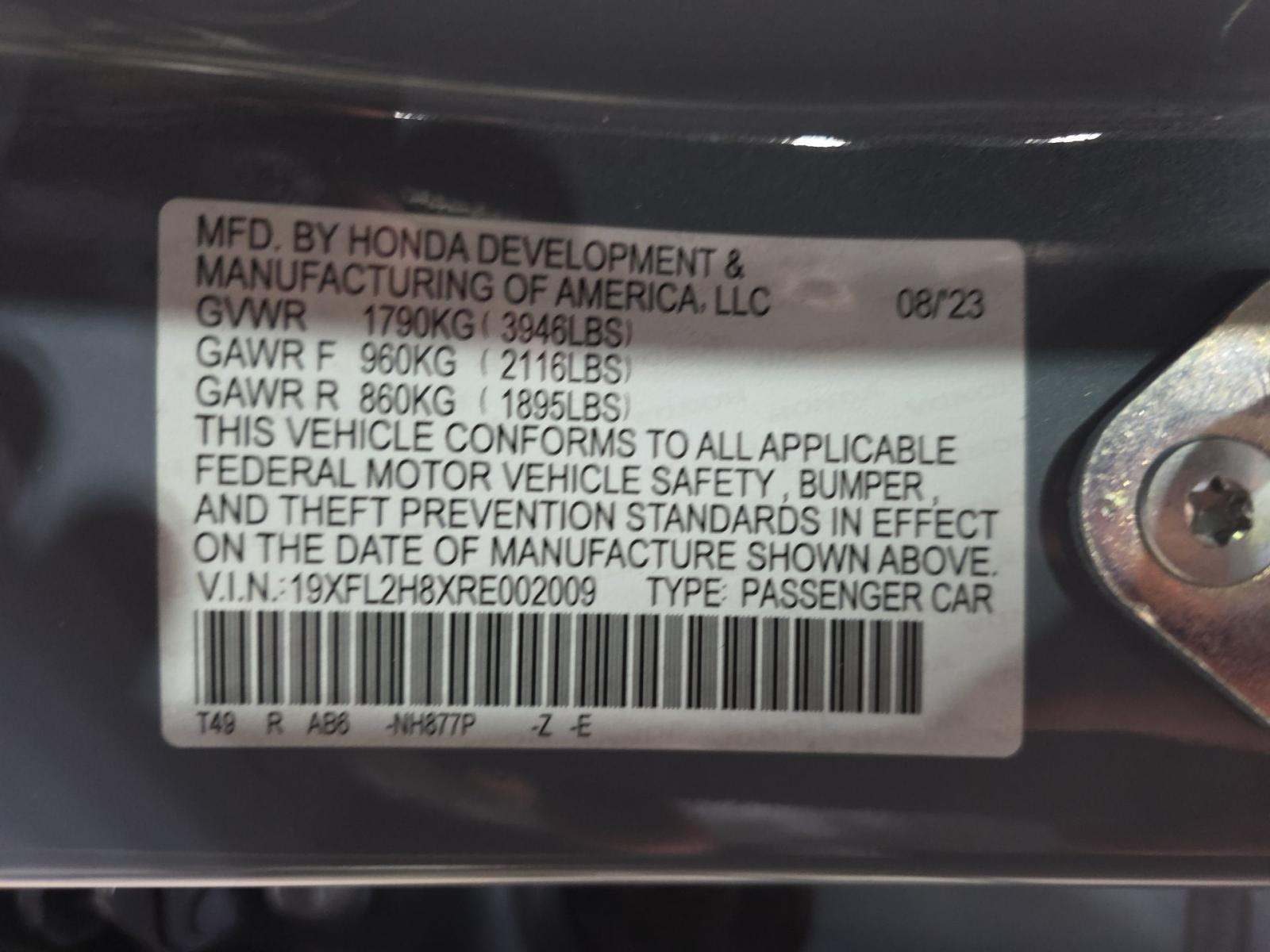 2024 Honda Civic Sport FWD