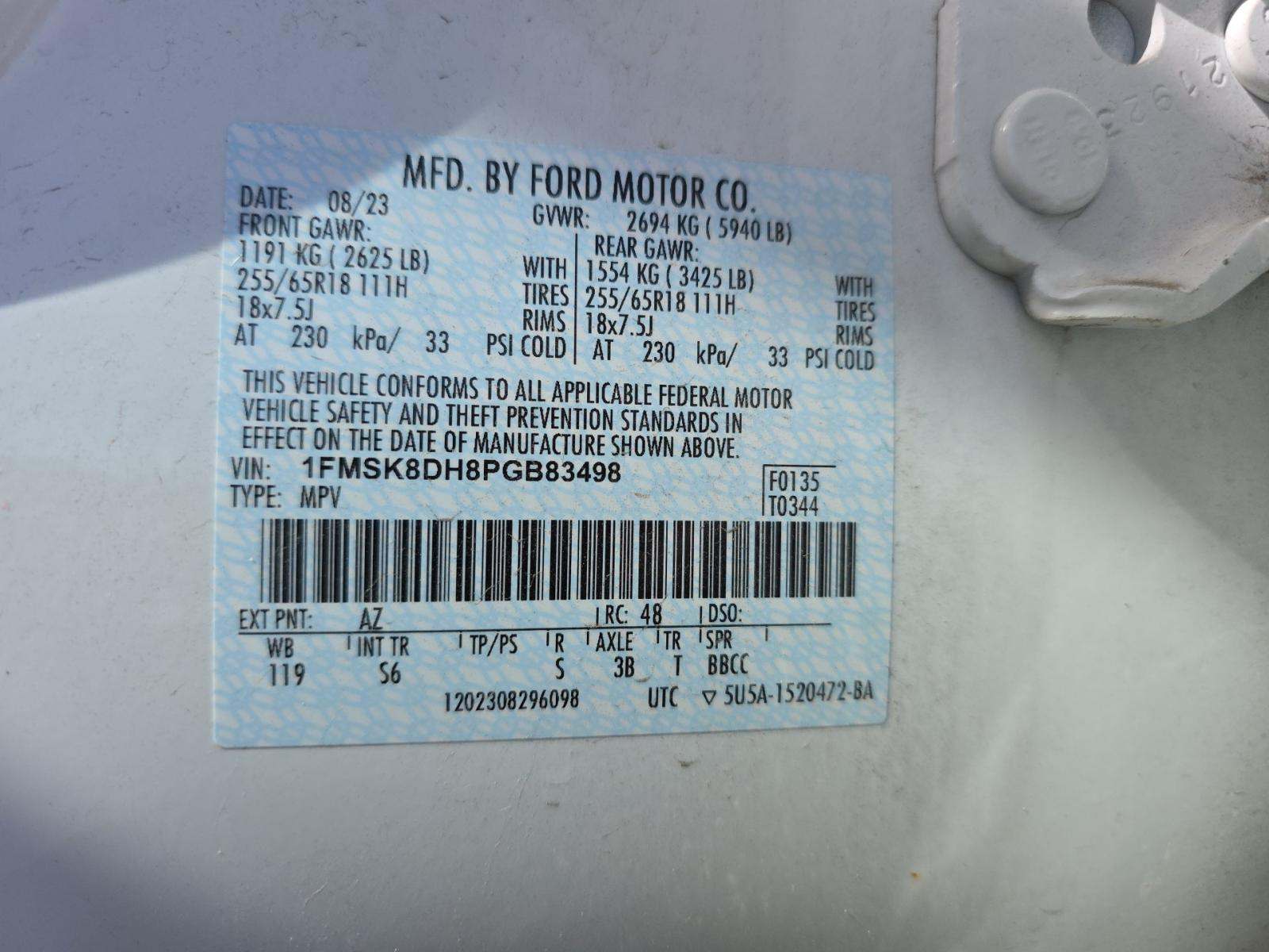 2023 Ford Explorer XLT AWD