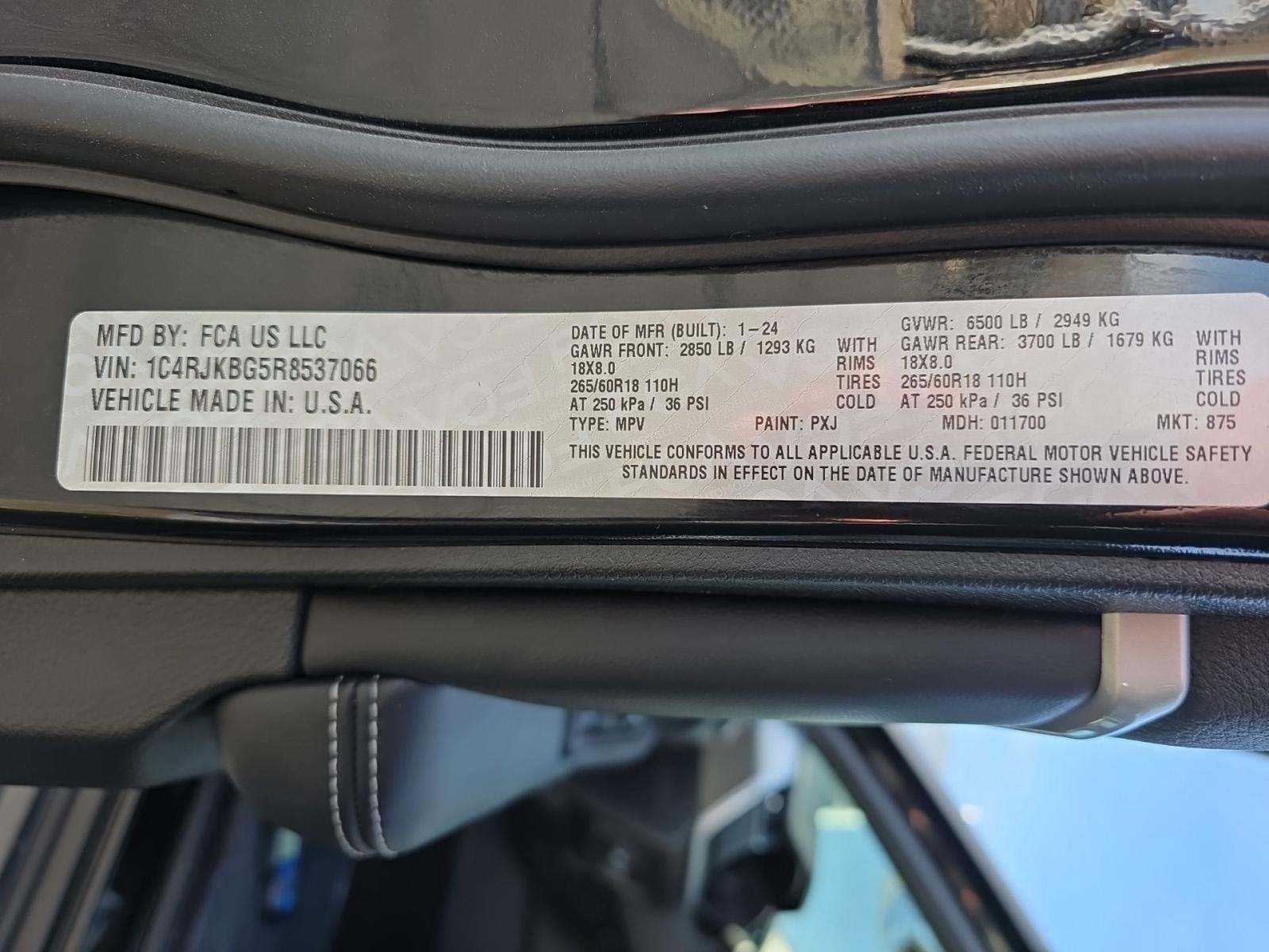 2024 Jeep Grand Cherokee L Limited AWD