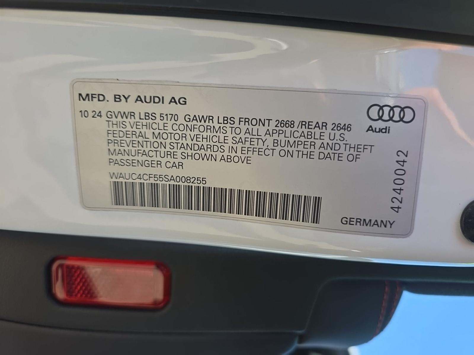 2025 Audi S5 Premium Plus AWD