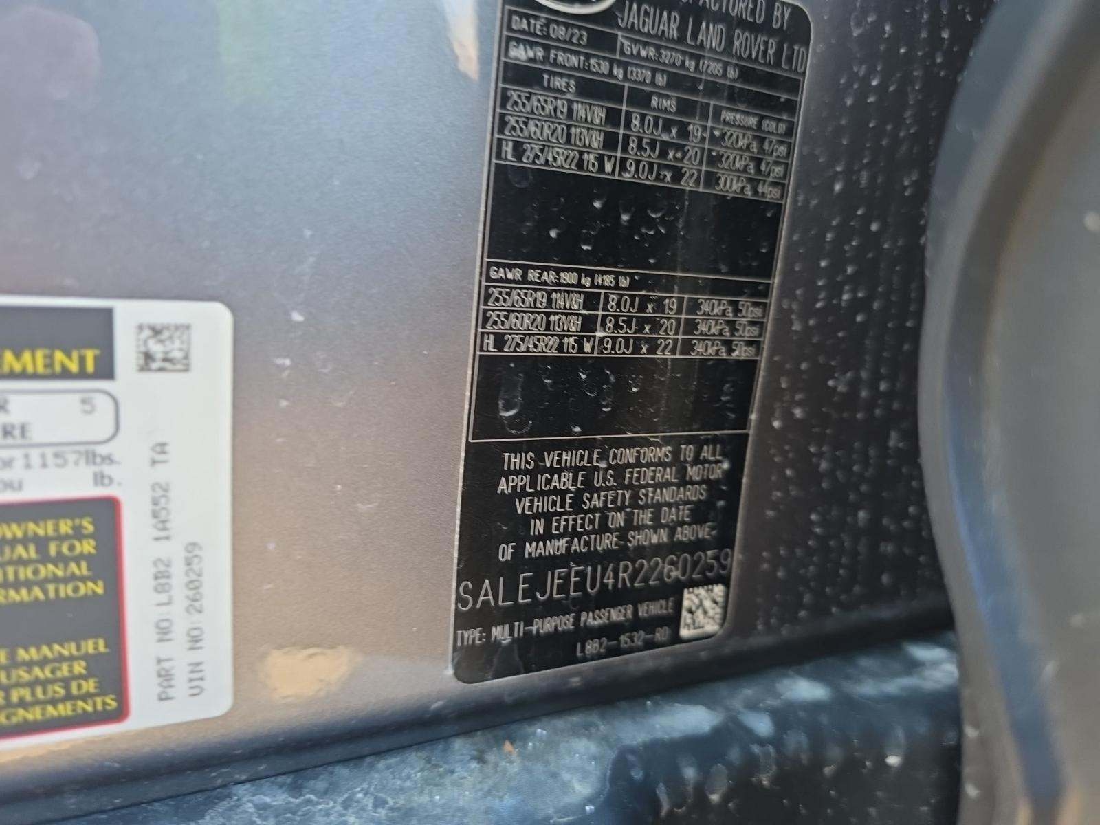 2024 Land Rover Defender 110 S AWD