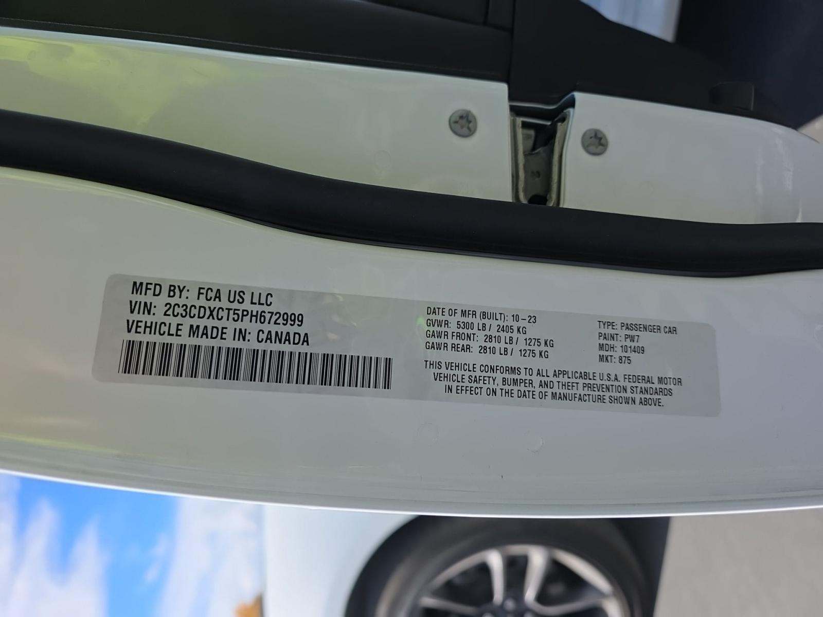 2023 Dodge Charger R/T RWD