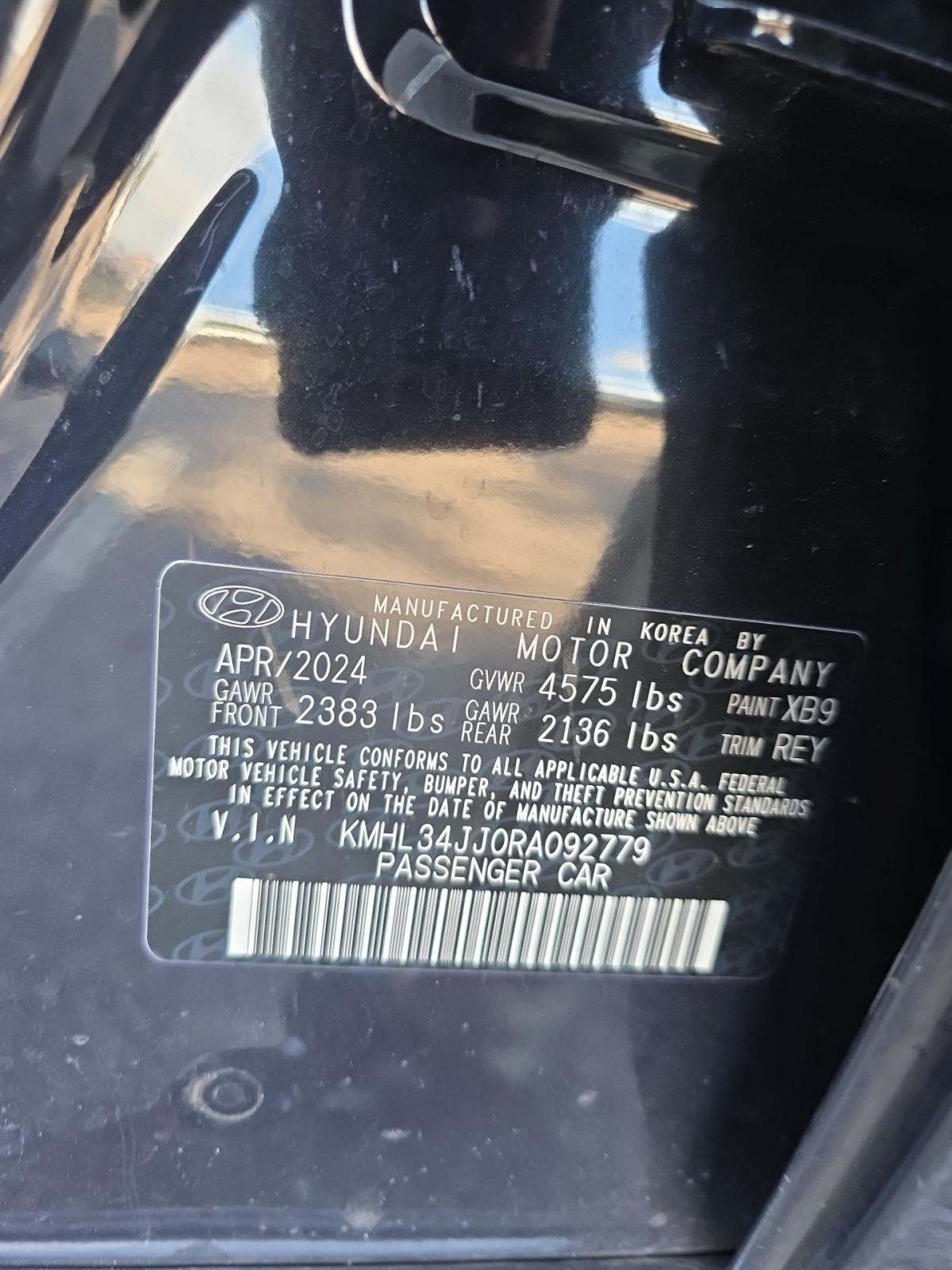 2024 Hyundai Sonata Hybrid SEL FWD