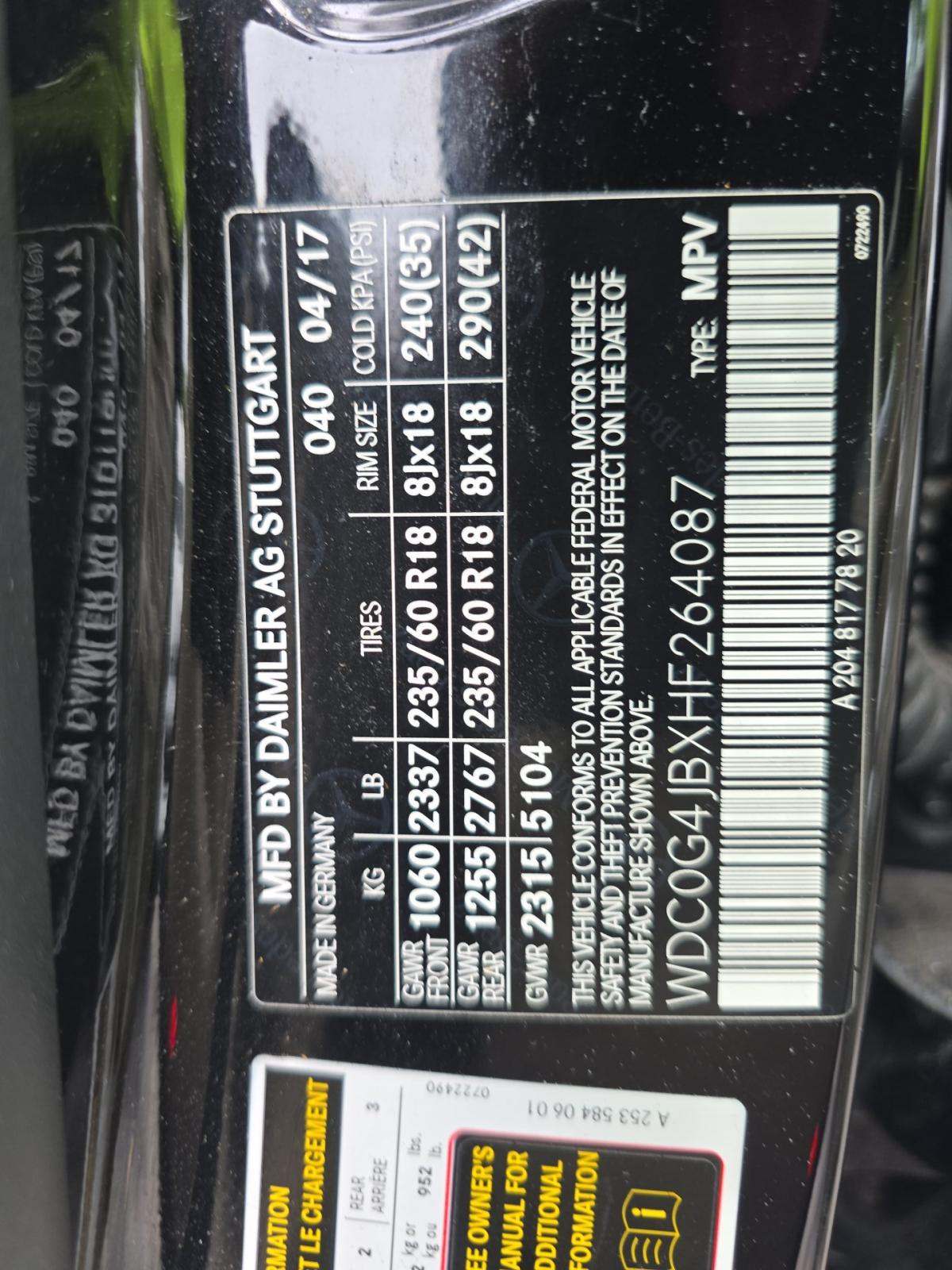 MERCEDES-BENZ GLC-CLASS - 5