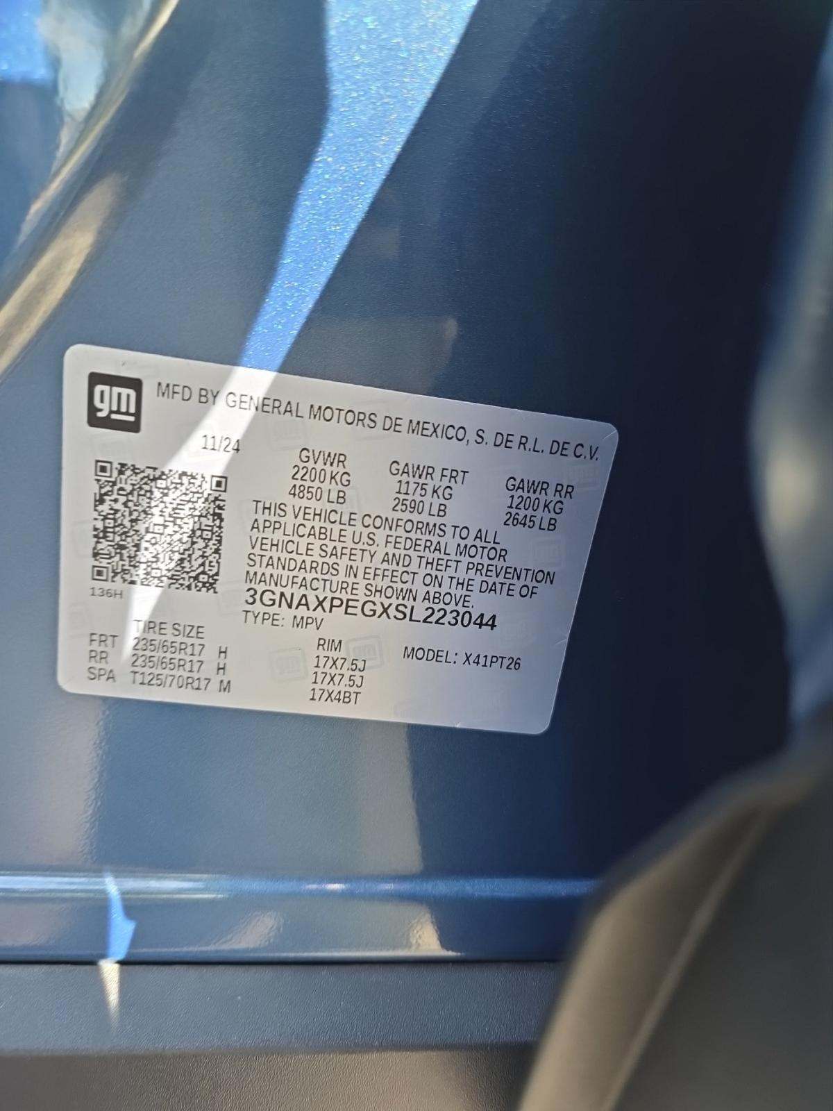 2025 Chevrolet Equinox LT AWD