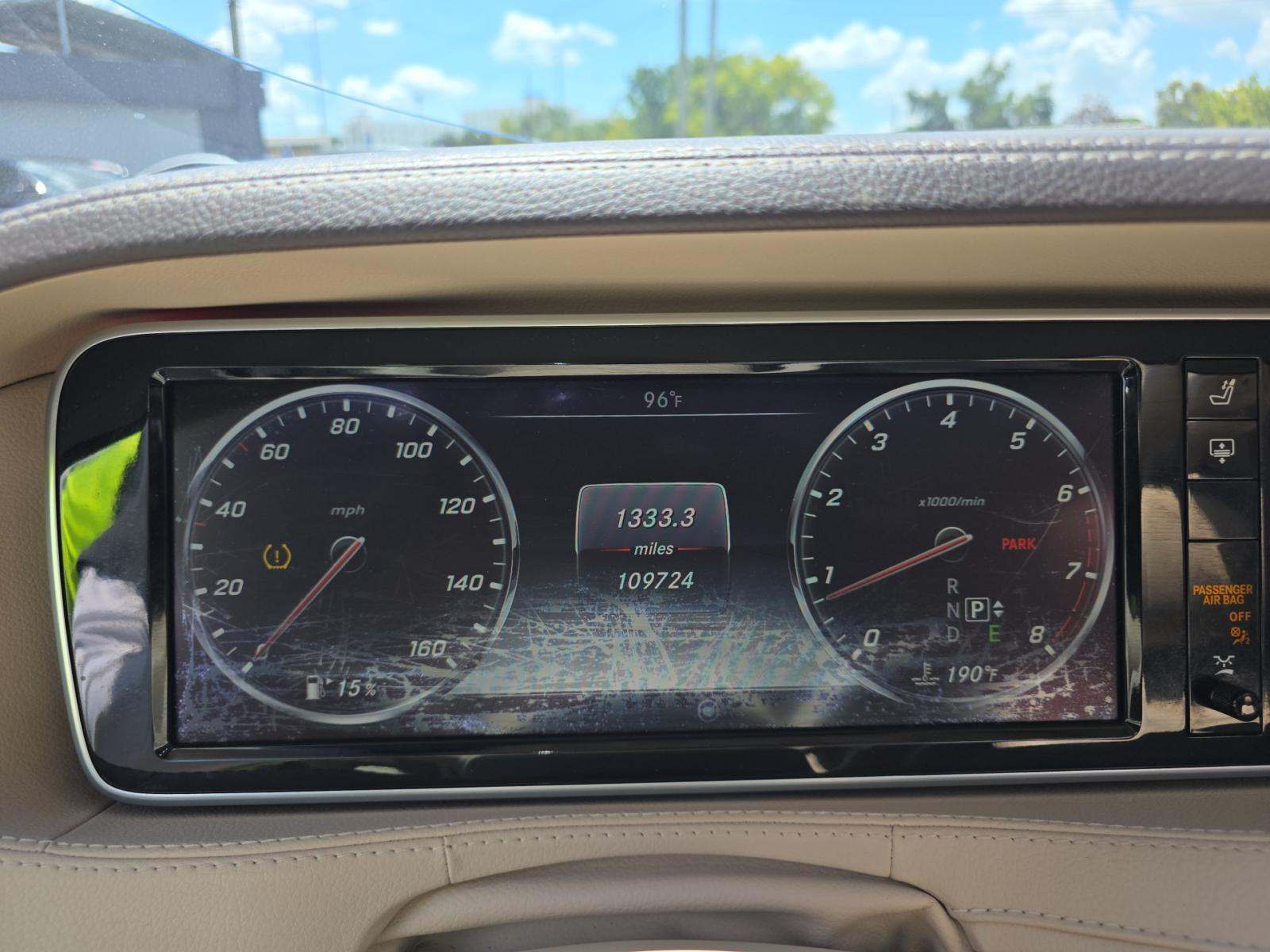 2015 Mercedes-Benz S-Class S 550 RWD
