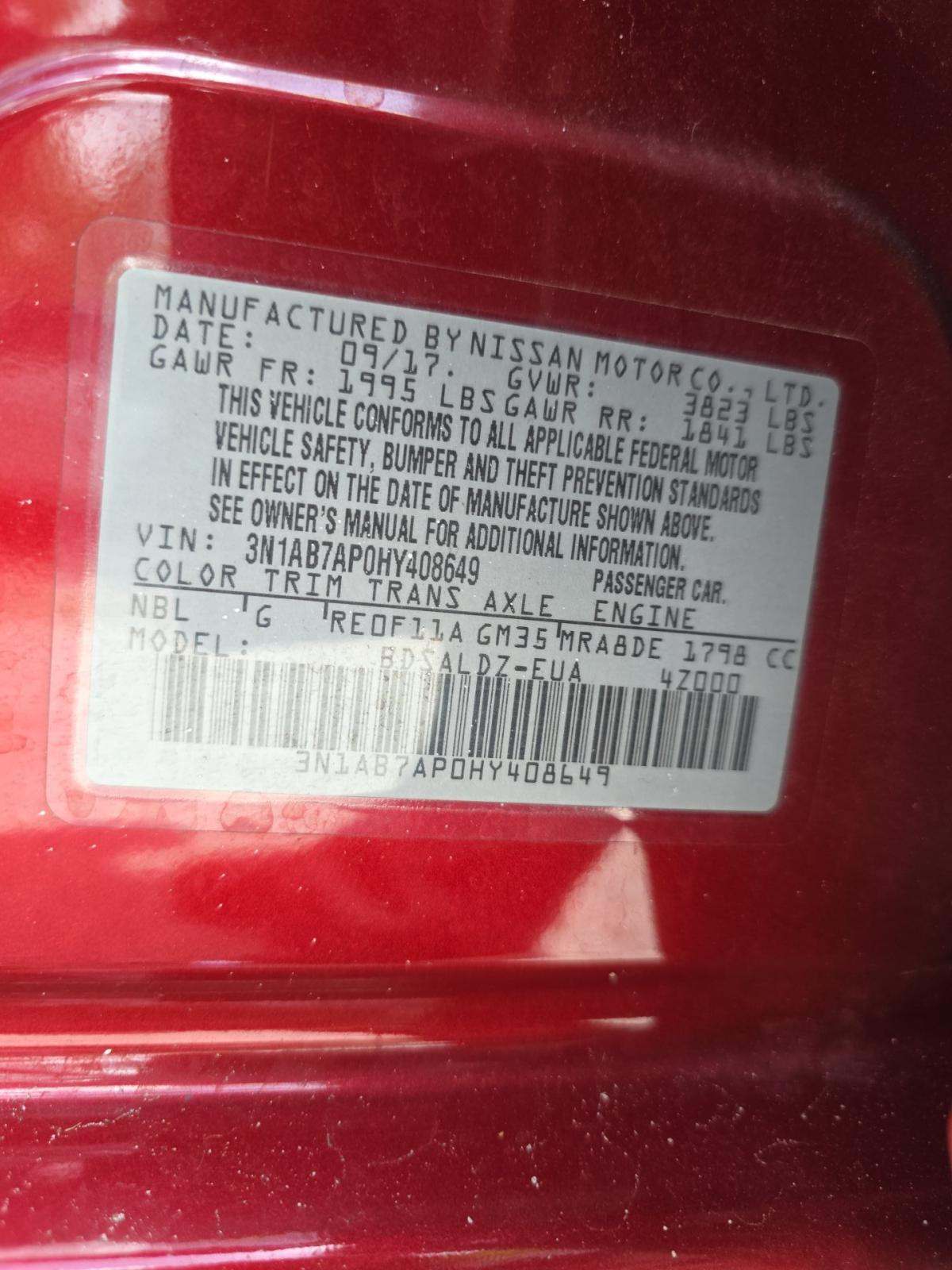 NISSAN SENTRA - 5