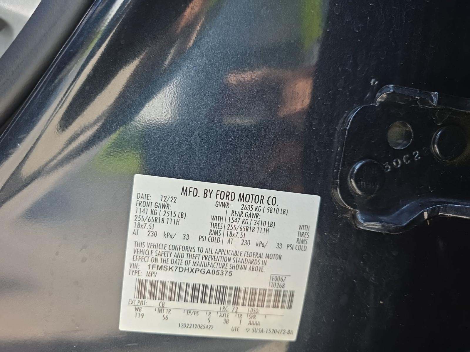 2023 Ford Explorer XLT RWD