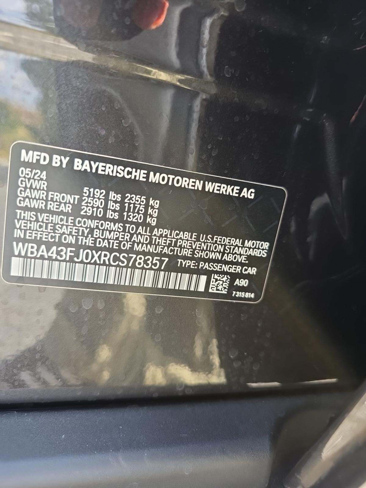 2024 BMW 5 Series 530i RWD