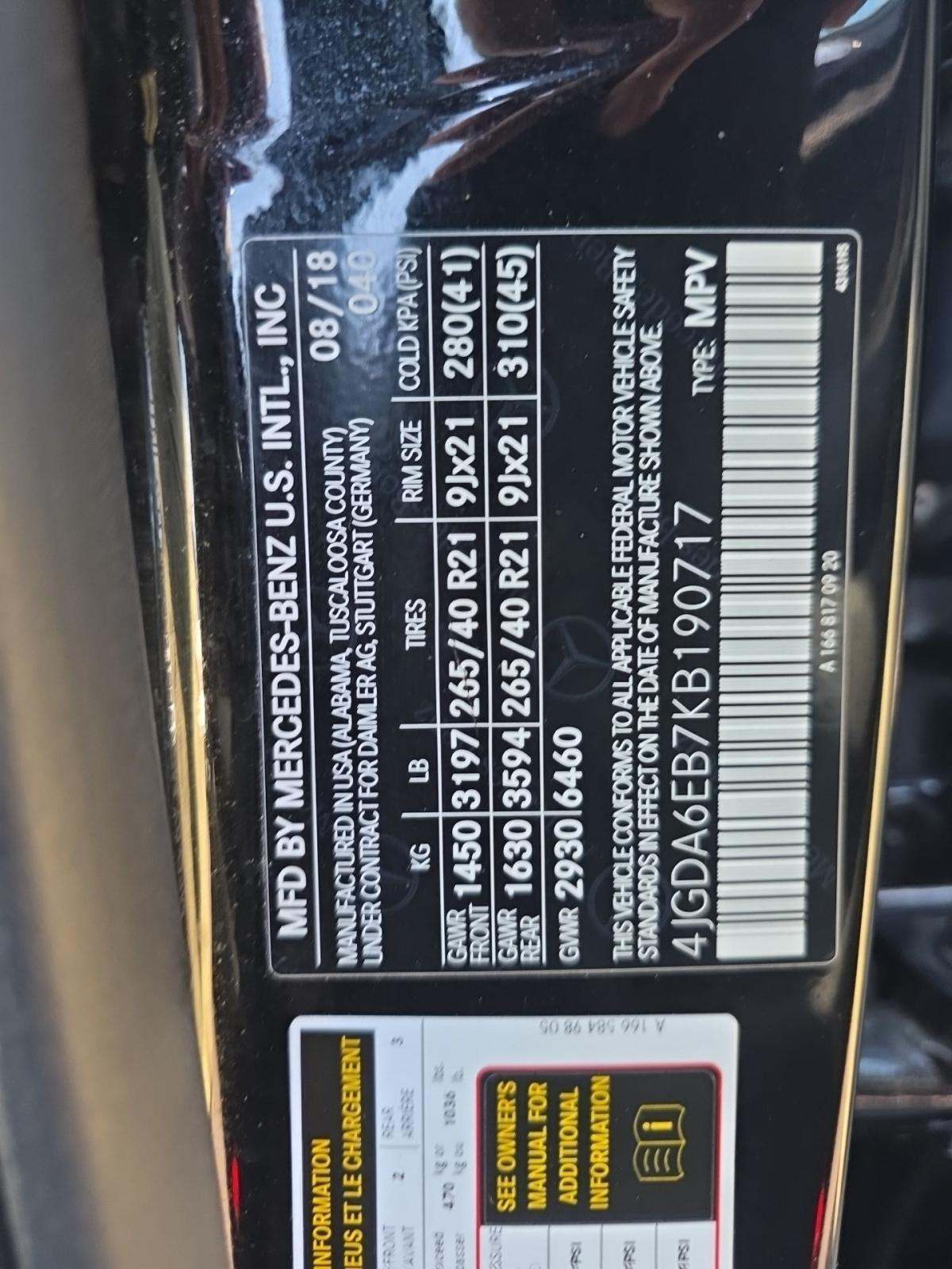 2019 Mercedes-Benz GLE AMG GLE 43 AWD