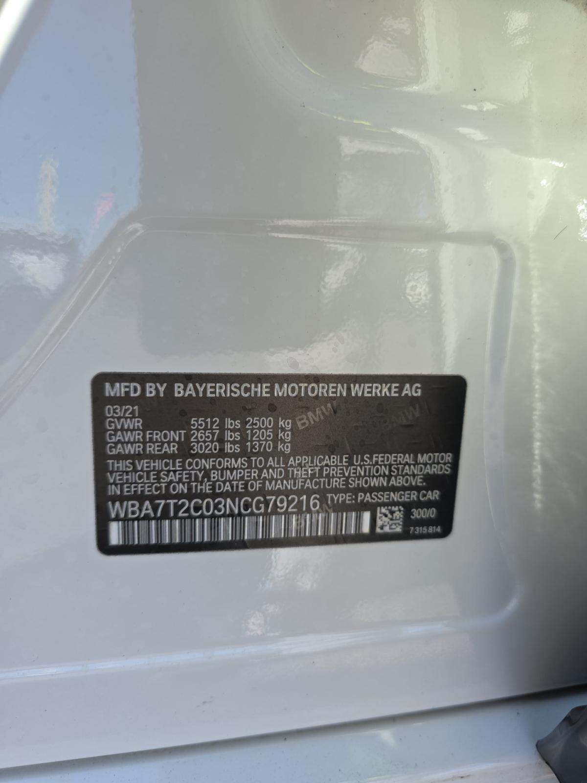 2022 BMW 7 Series 740i RWD