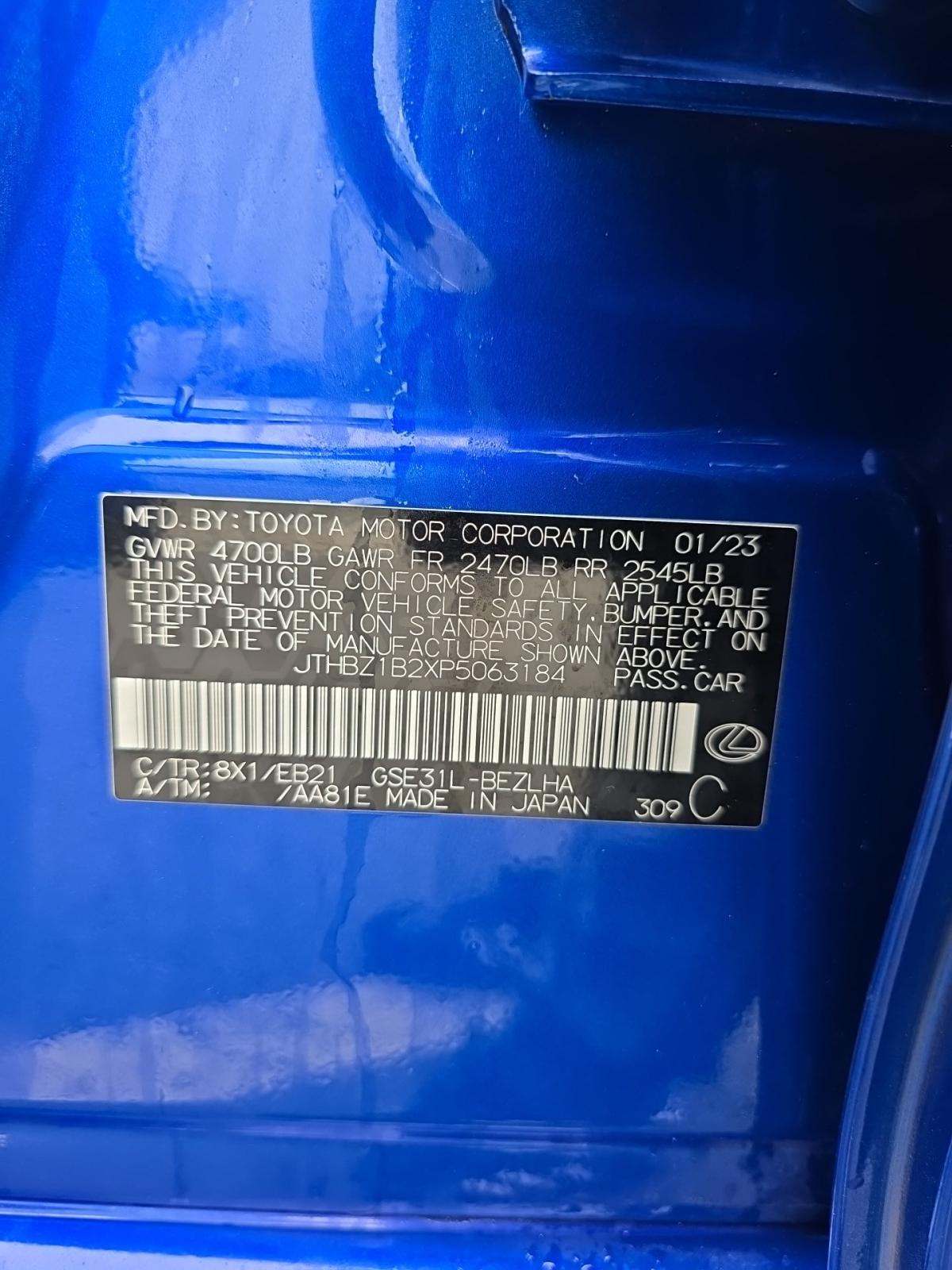 2023 Lexus IS IS 350 F SPORT Design RWD