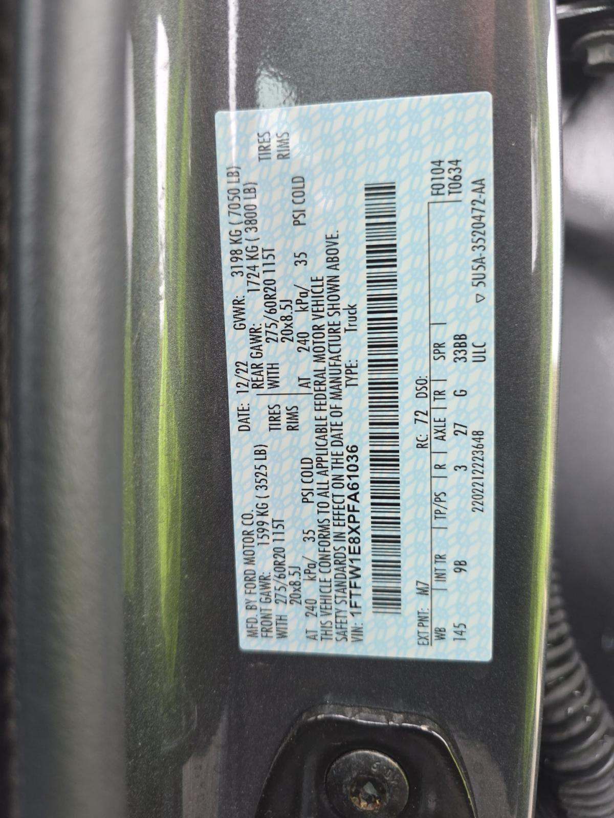 2023 Ford F-150 Platinum AWD