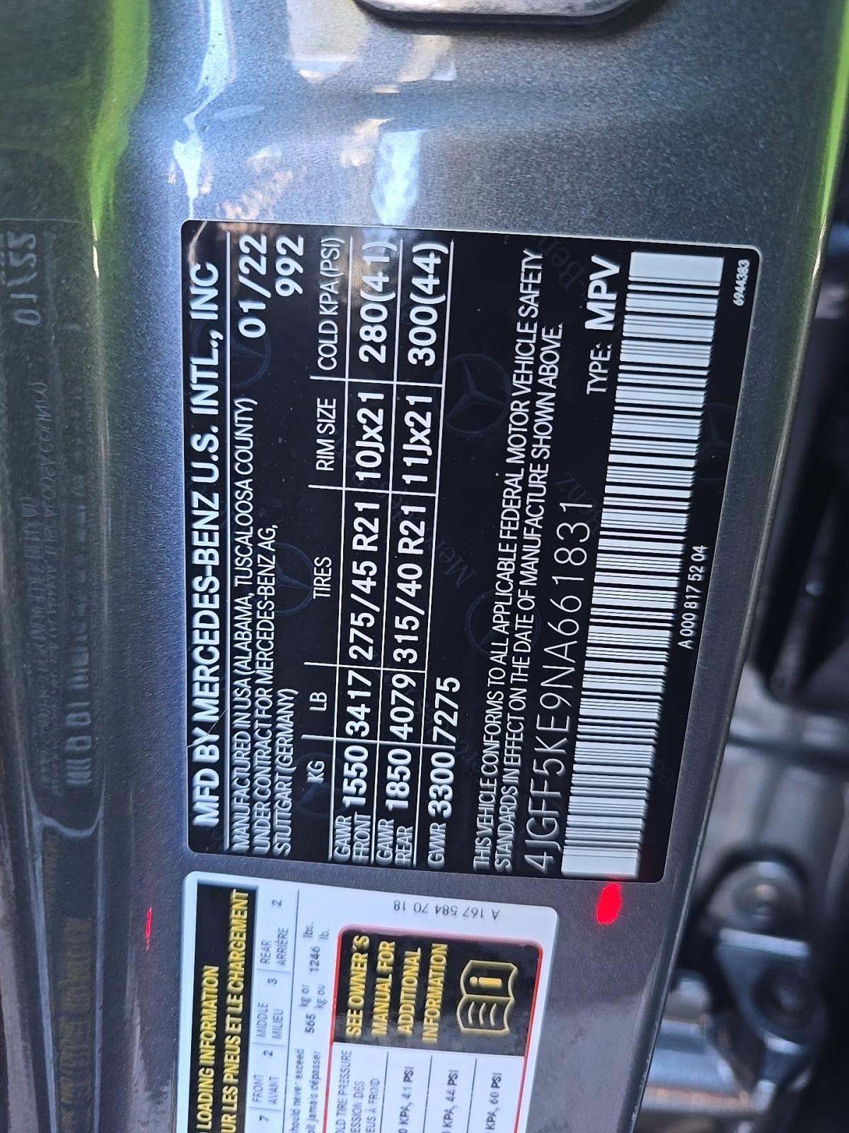 2022 Mercedes-Benz GLS GLS 450 AWD