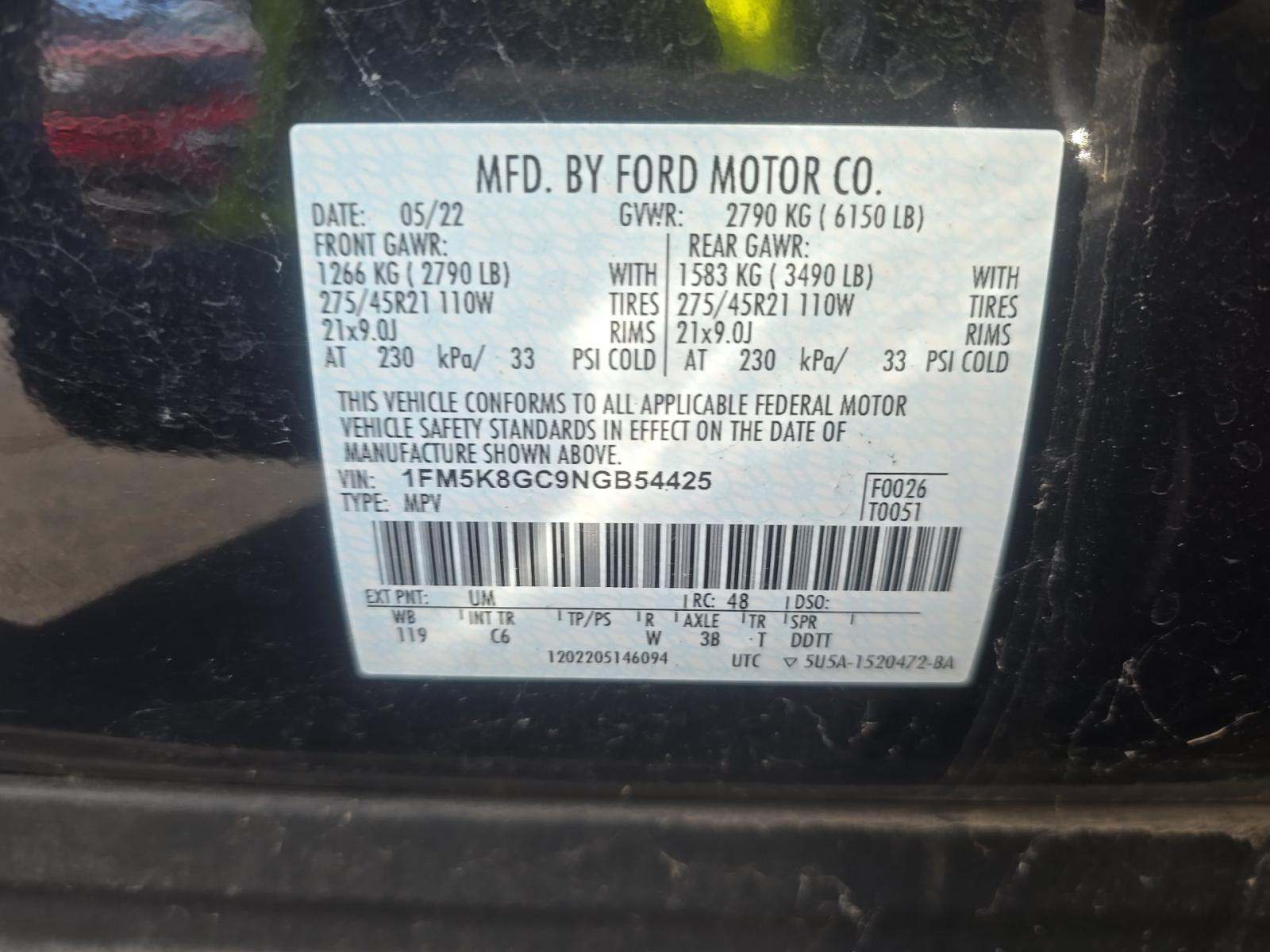 2022 Ford Explorer ST AWD