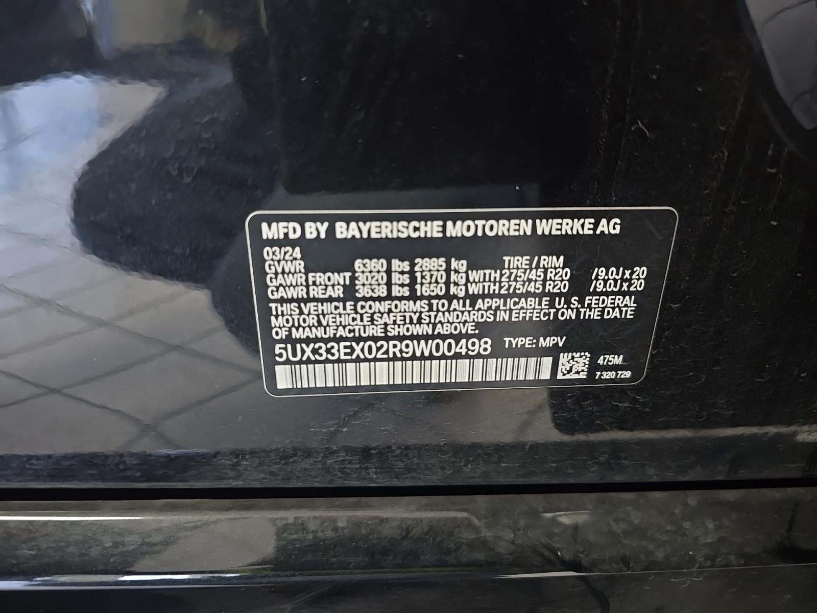 2024 BMW X6 xDrive40i AWD