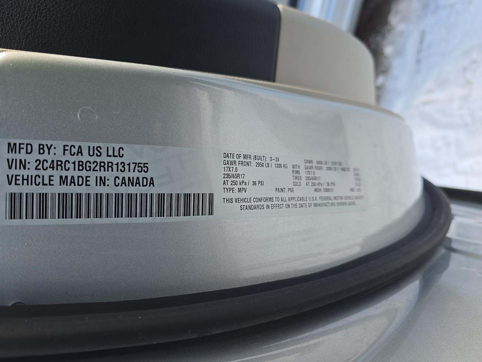 2024 Chrysler Pacifica Touring L FWD