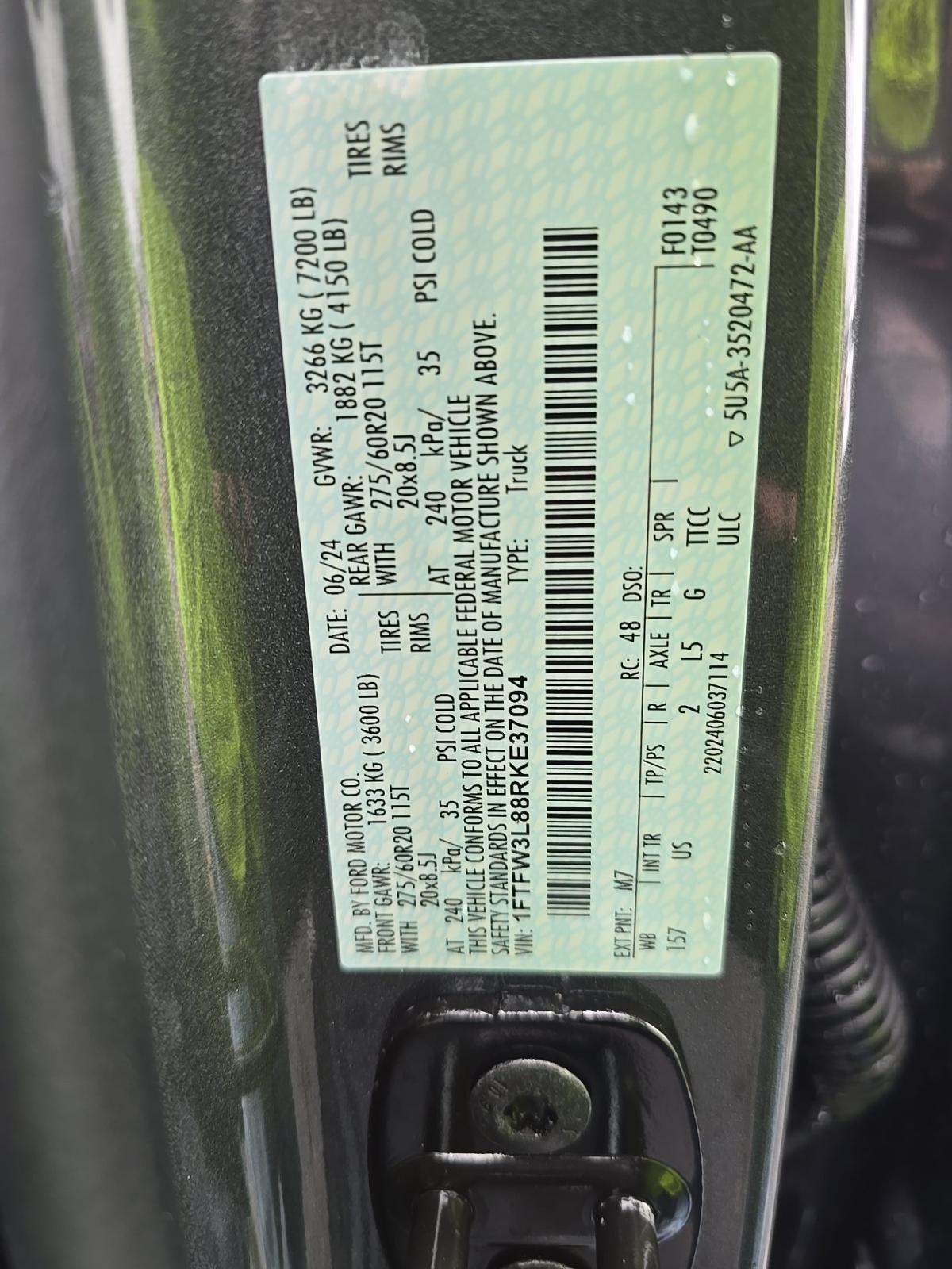 2024 Ford F-150 XLT AWD