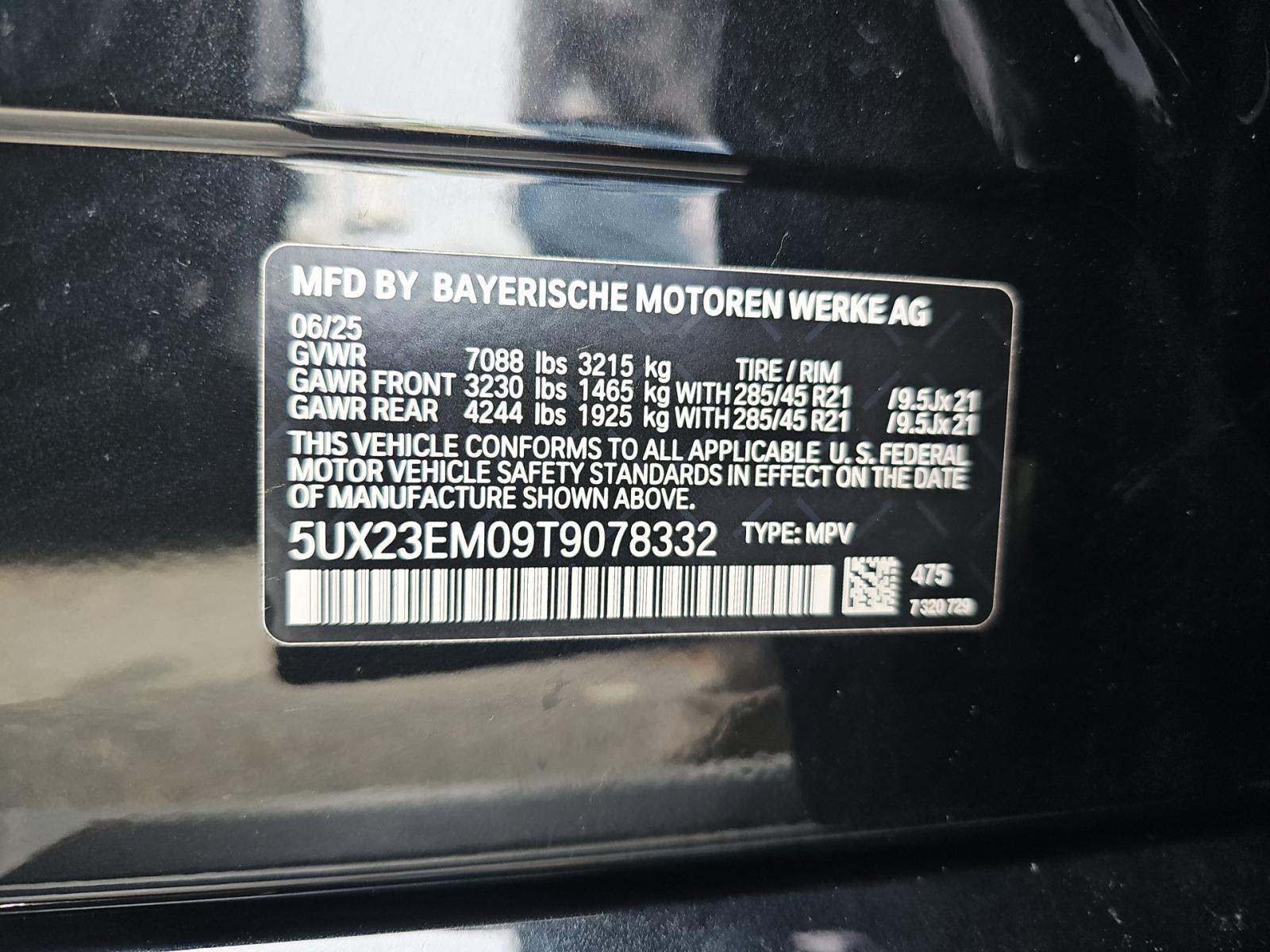 2026 BMW X7 xDrive40i AWD