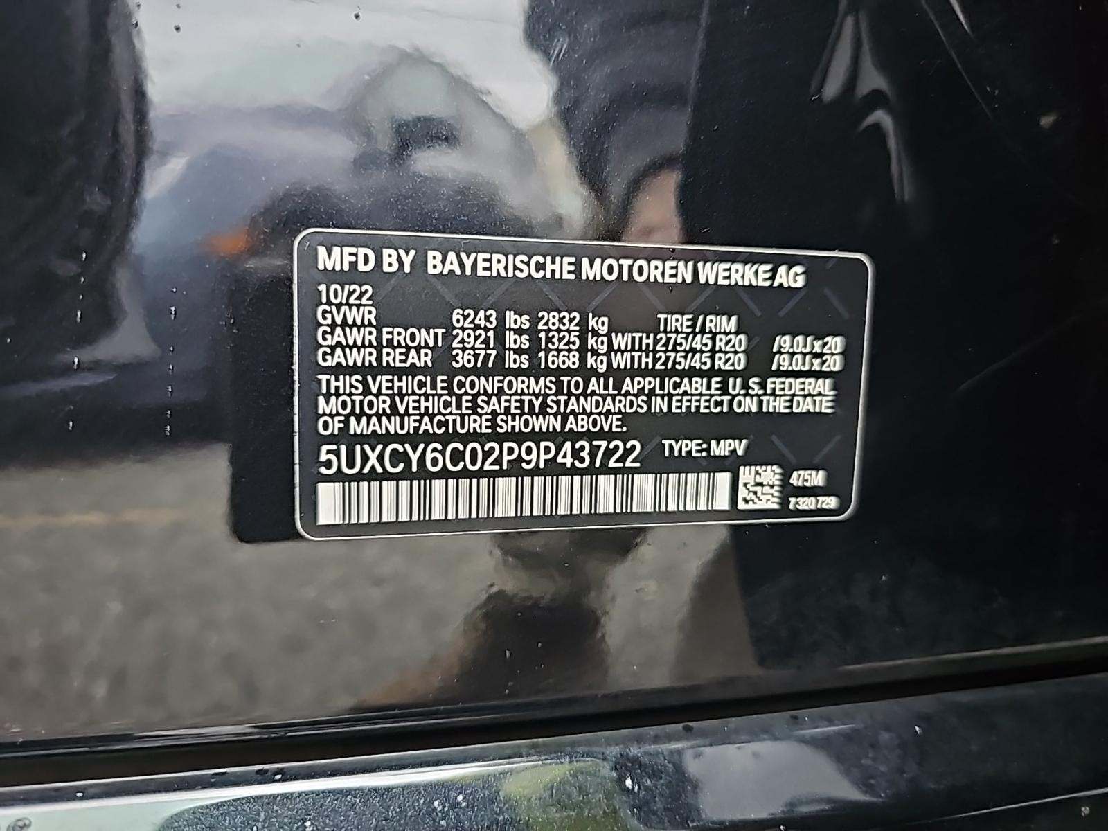 2023 BMW X6 xDrive40i AWD