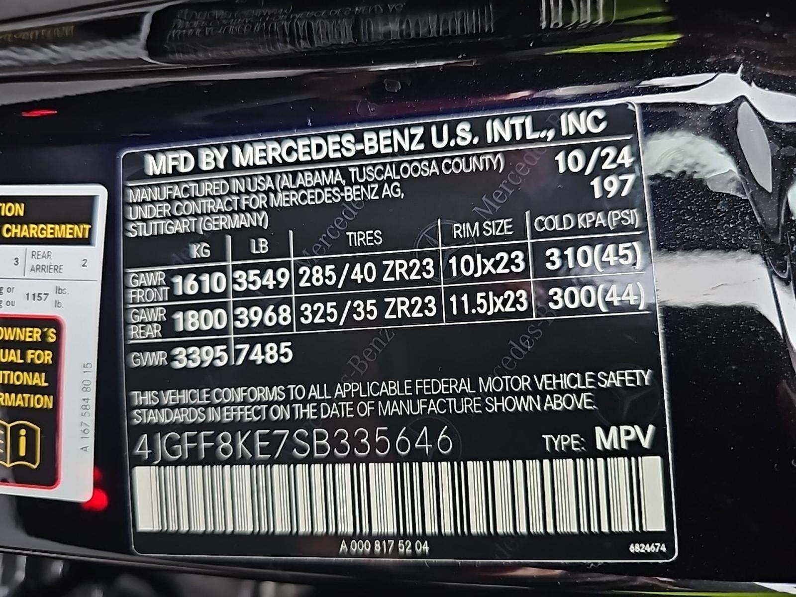 2025 Mercedes-Benz GLS AMG GLS 63 AWD