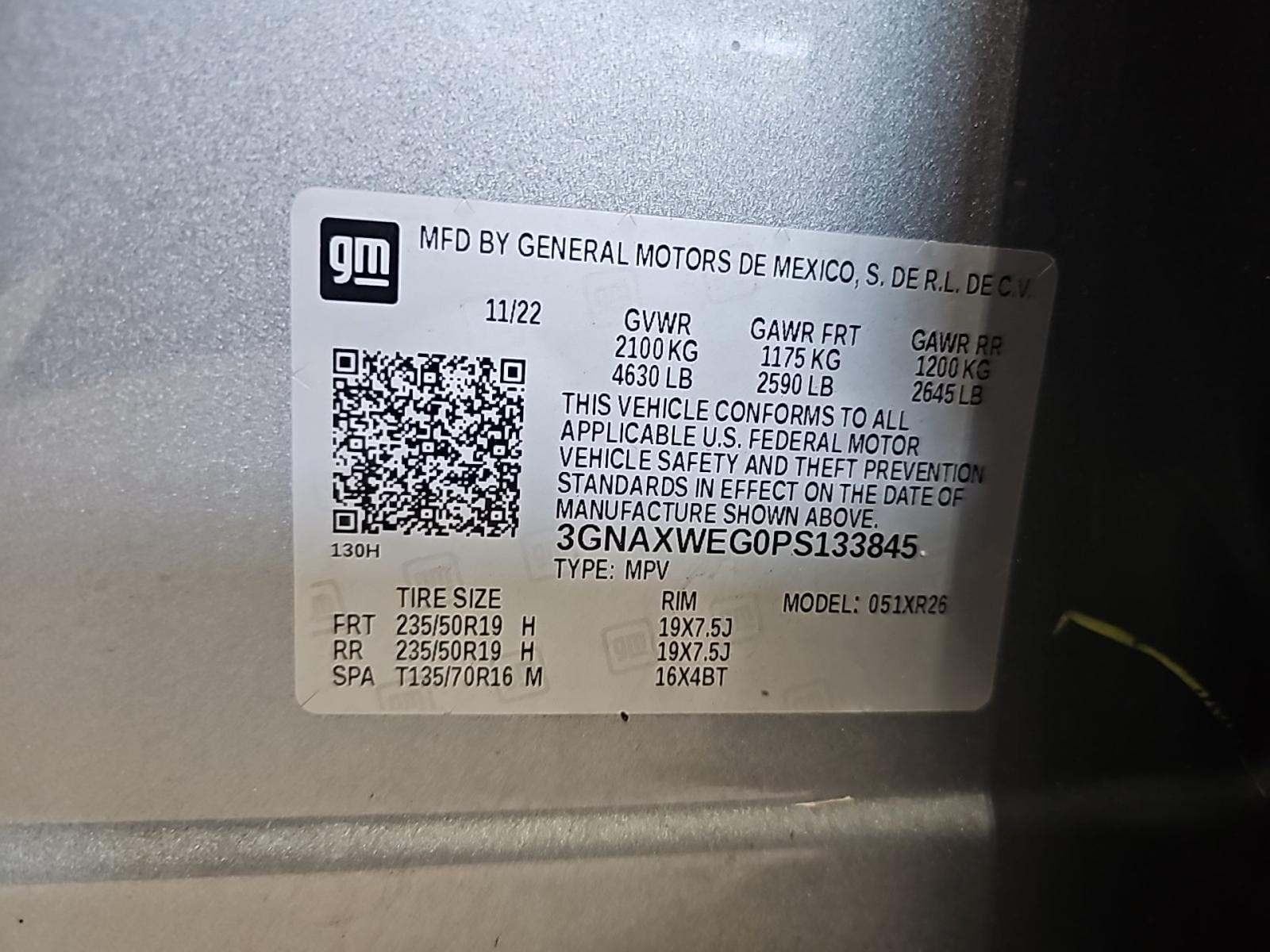 2023 Chevrolet Equinox RS AWD