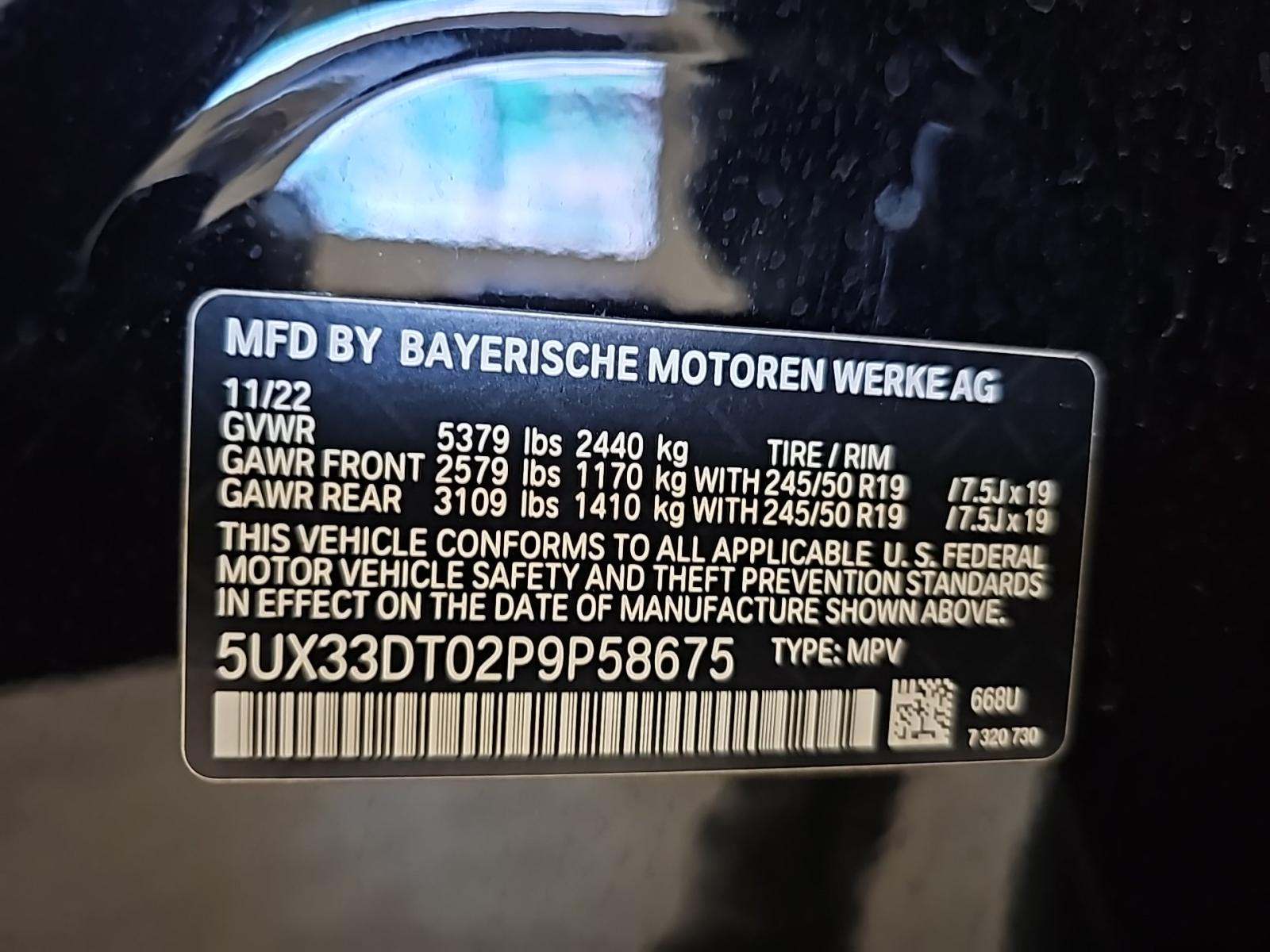 2023 BMW X4 xDrive30i AWD