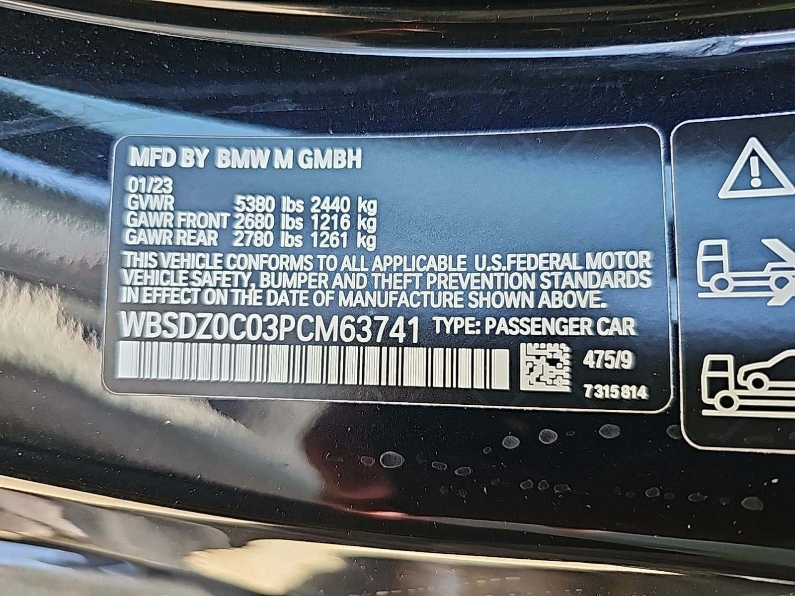 2023 BMW M8 Competition AWD