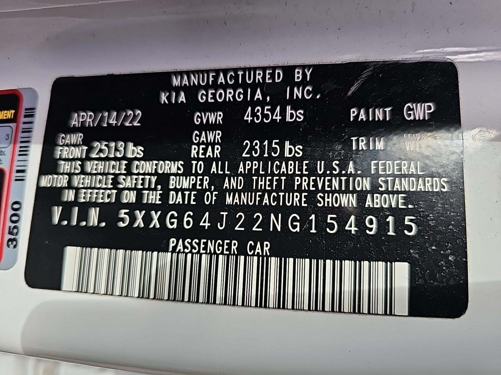 2022 Kia K5 GT-Line FWD