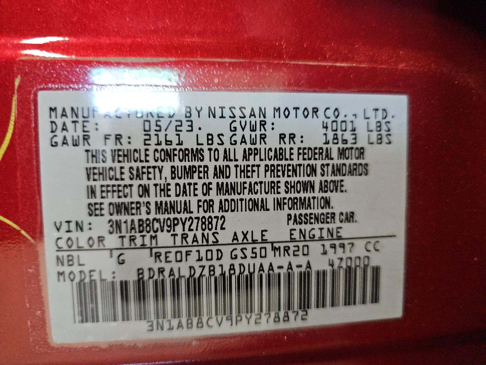 NISSAN SENTRA - 5