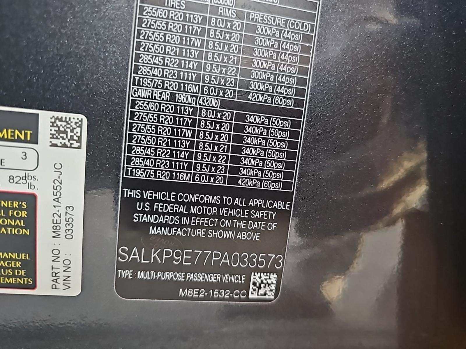 2023 Land Rover Range Rover SE AWD