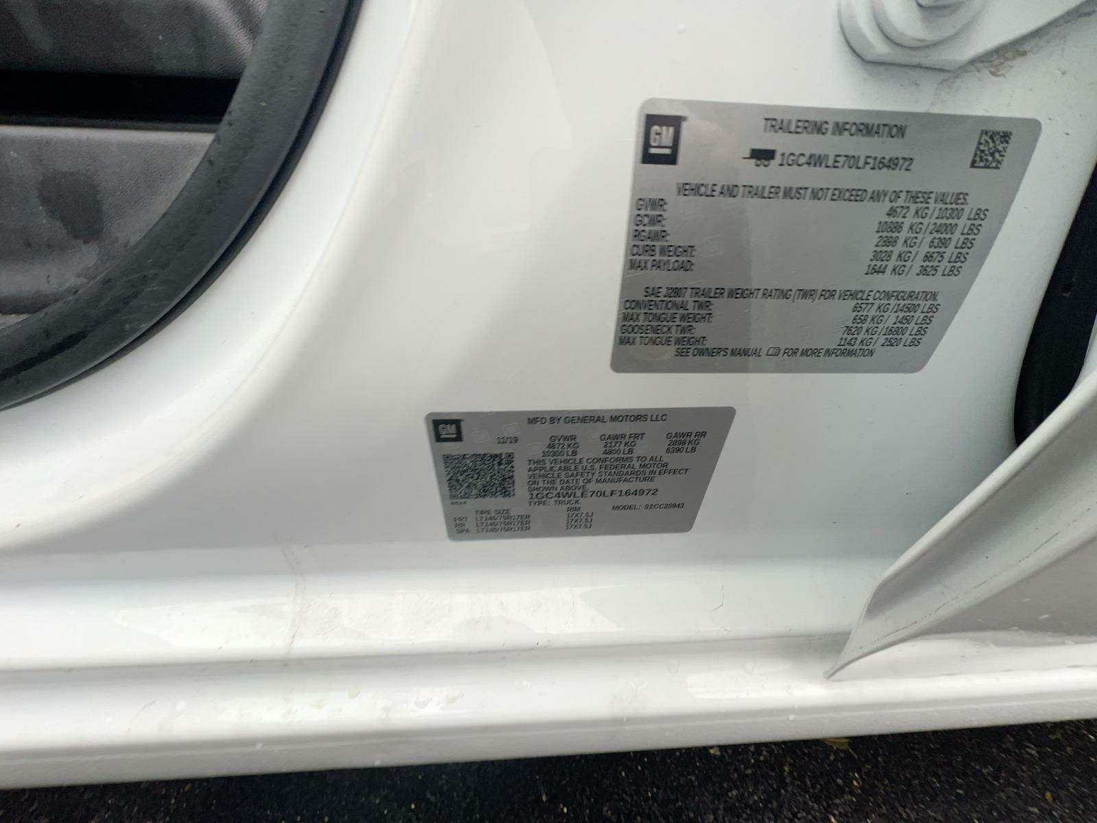 2020 Chevrolet Silverado 2500HD Work Truck RWD