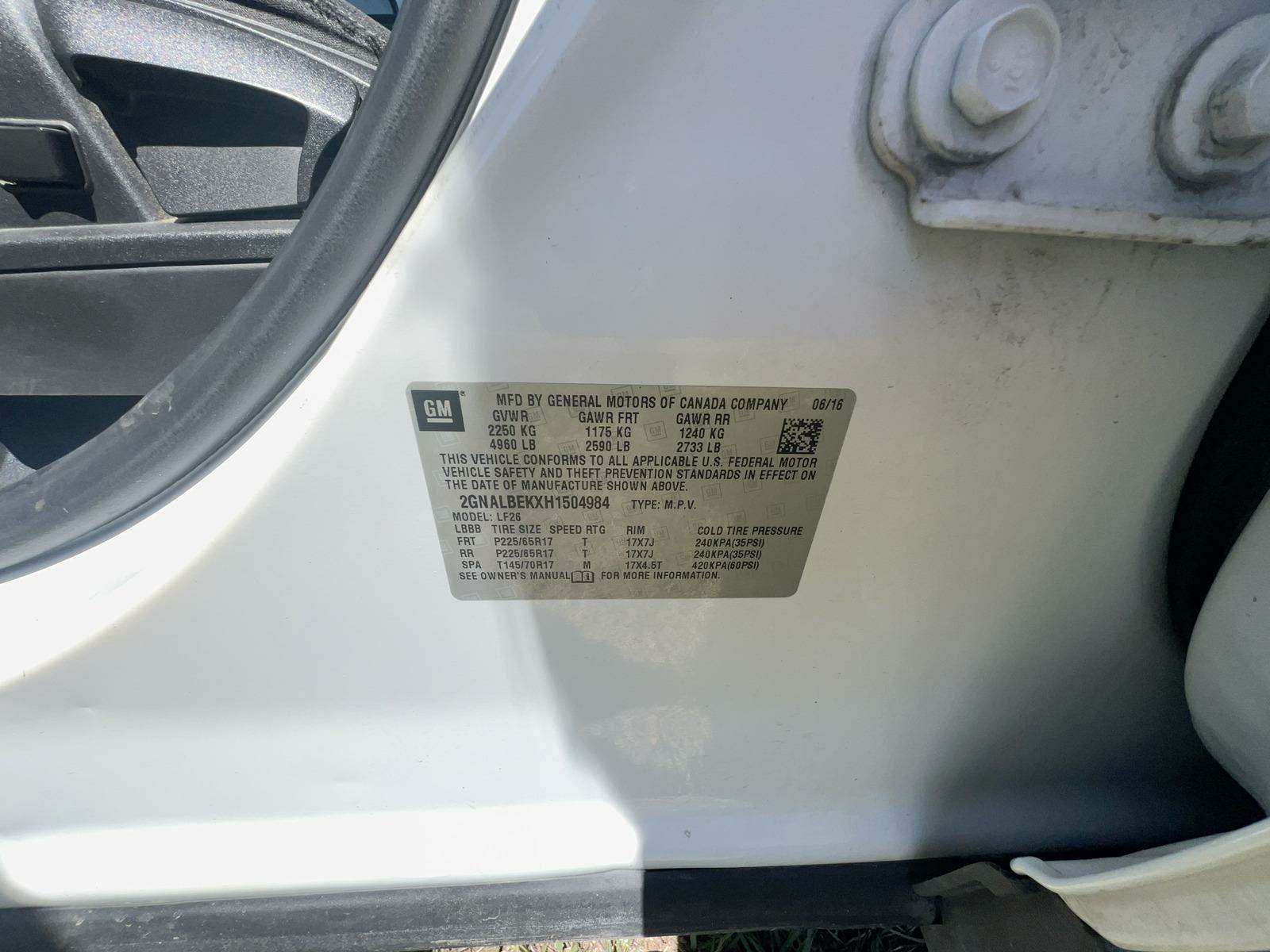 2017 Chevrolet Equinox LS FWD