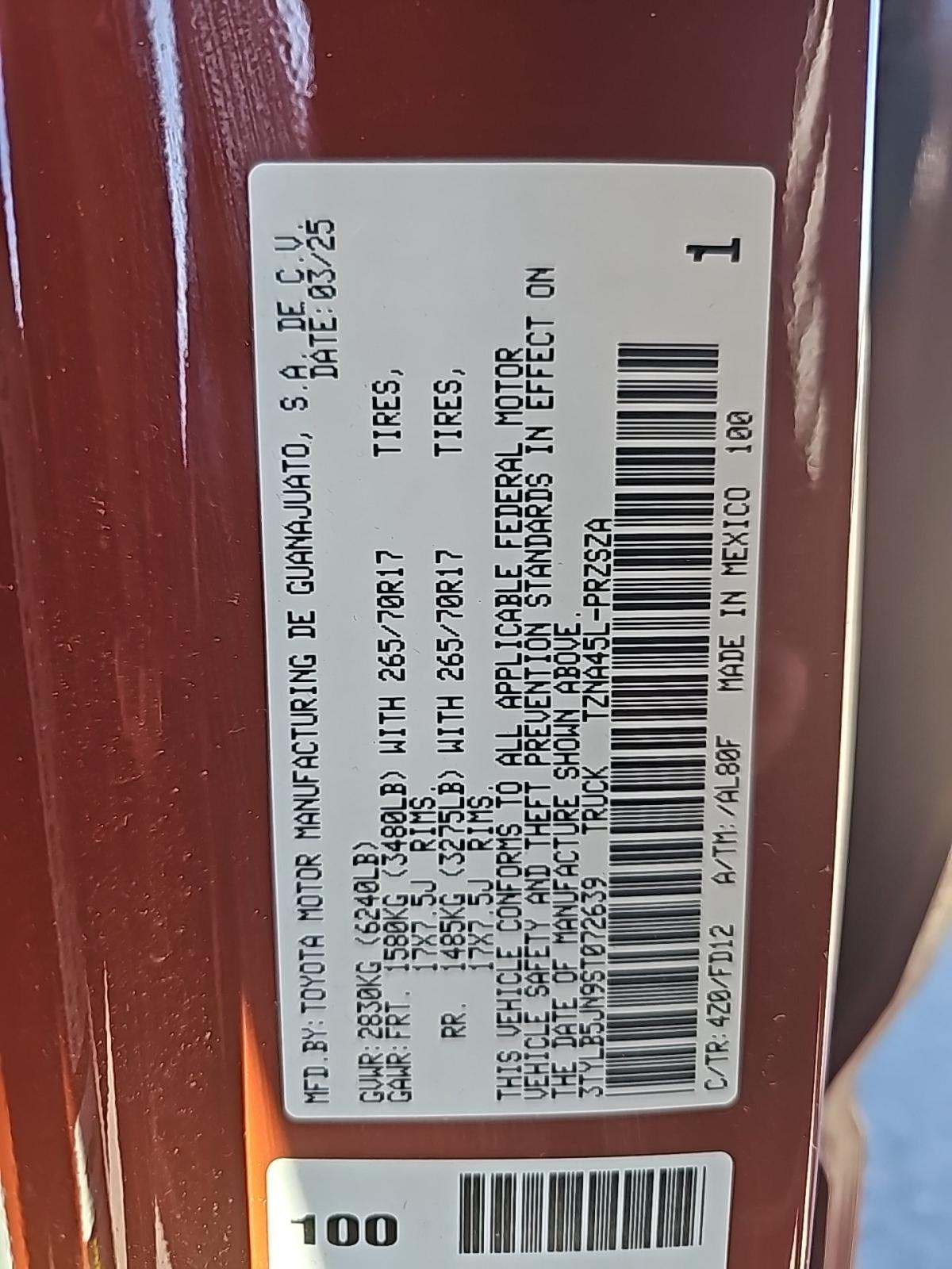 2025 Toyota Tacoma TRD Off-Road AWD